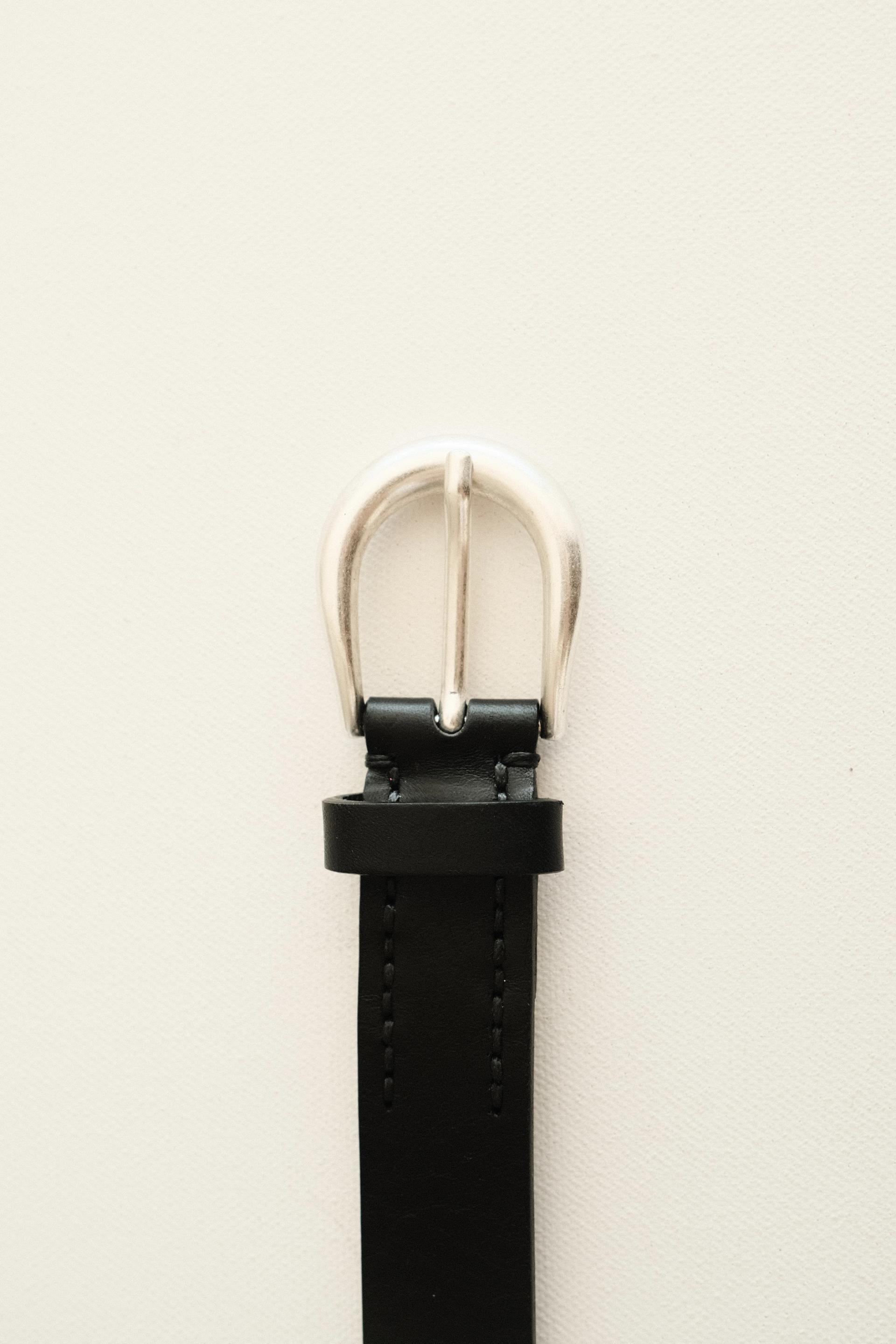 Slim Vecchio Belt - Black