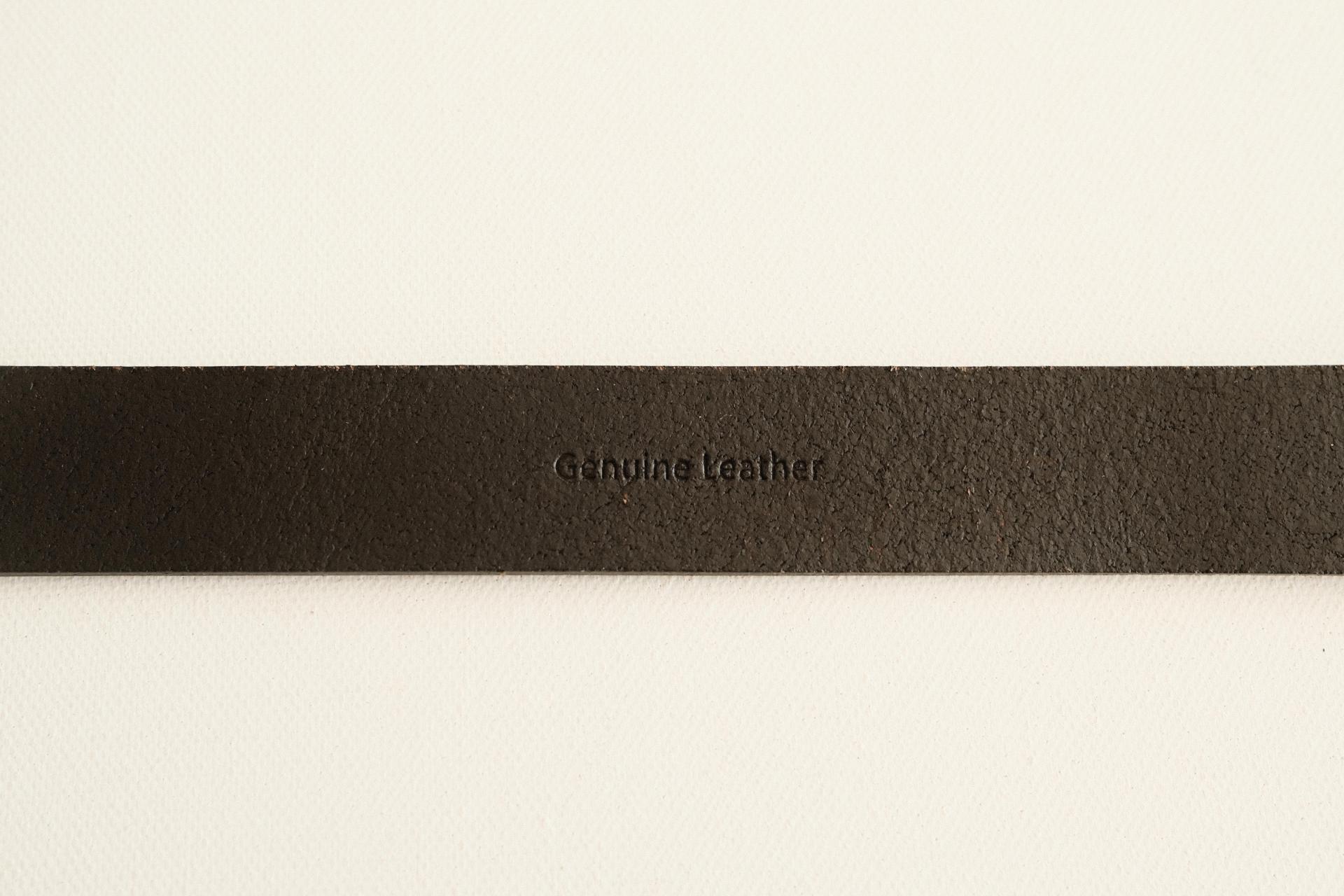 Slim Vecchio Belt - Dark Brown