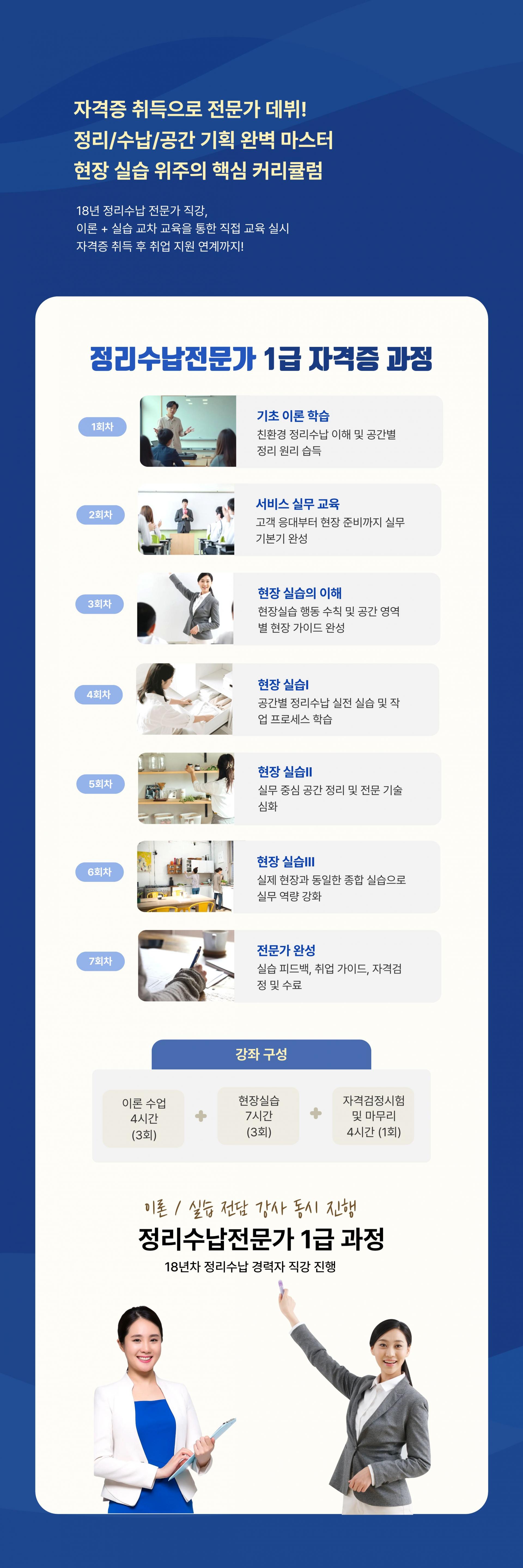 정리수납전문가 1급 자격증 과정
