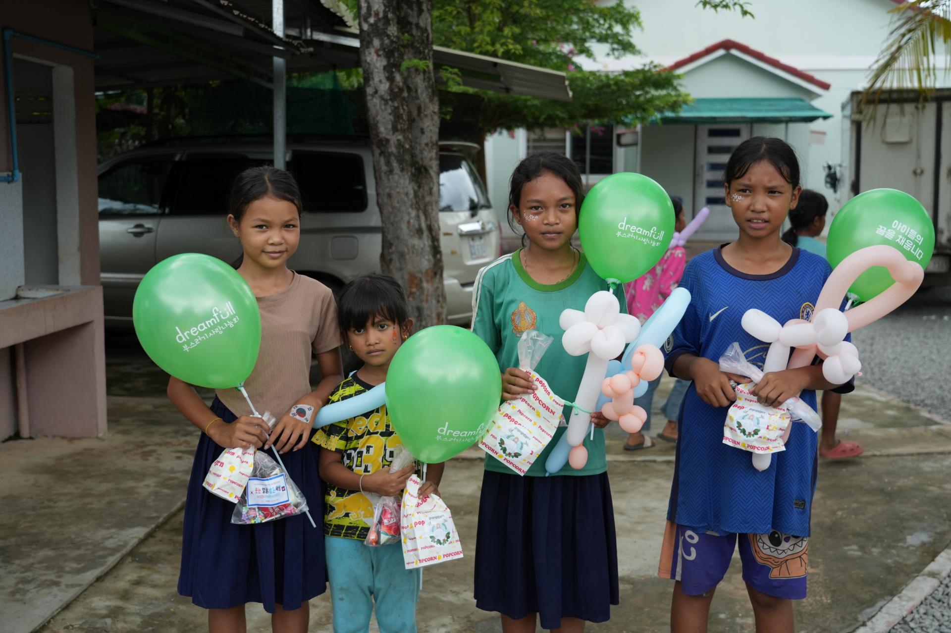 드림풀 해외봉사 현장