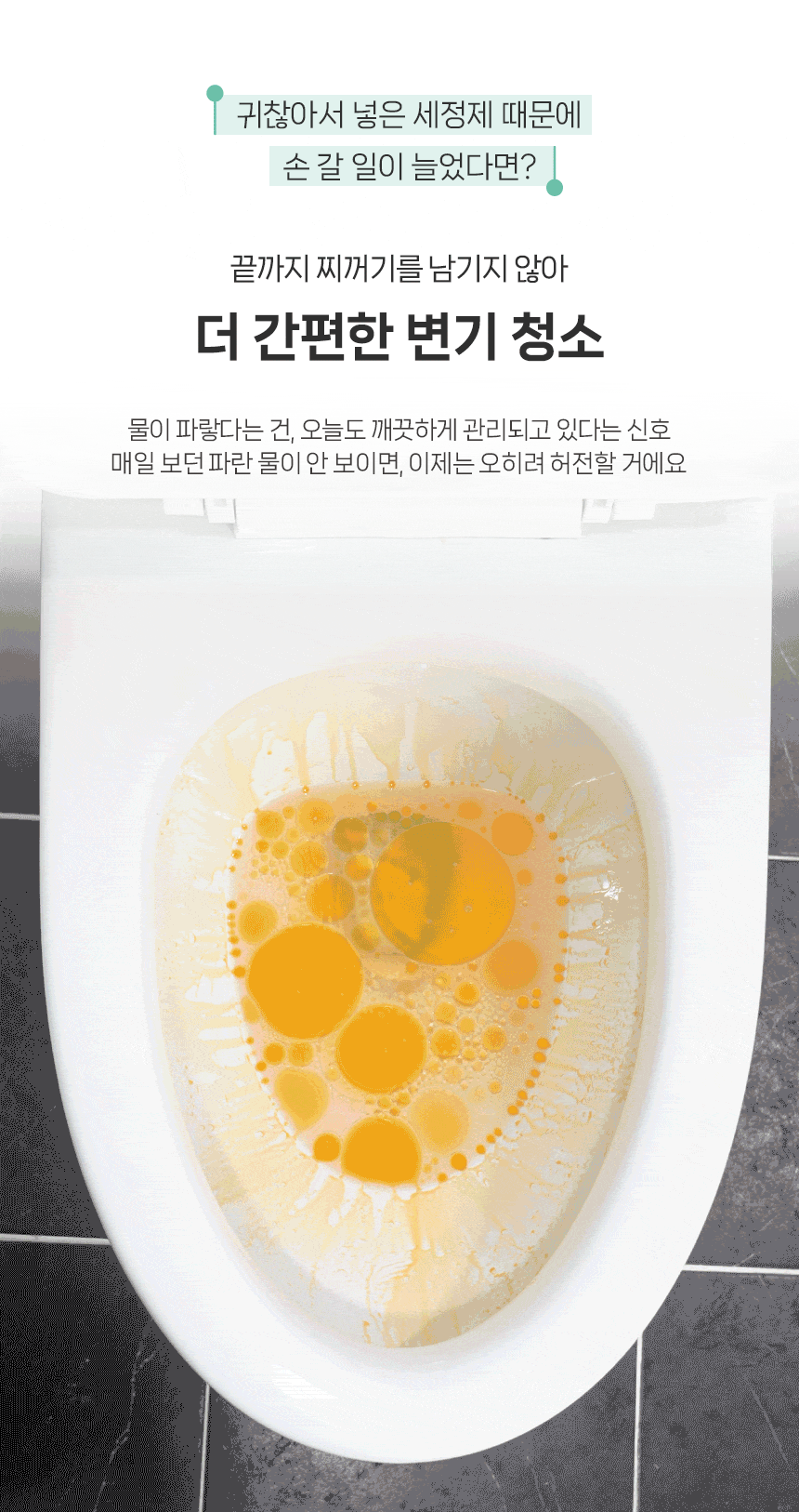 ⭐공식몰 한정특가⭐ 오래가는 고체형 변기세정제 10개입