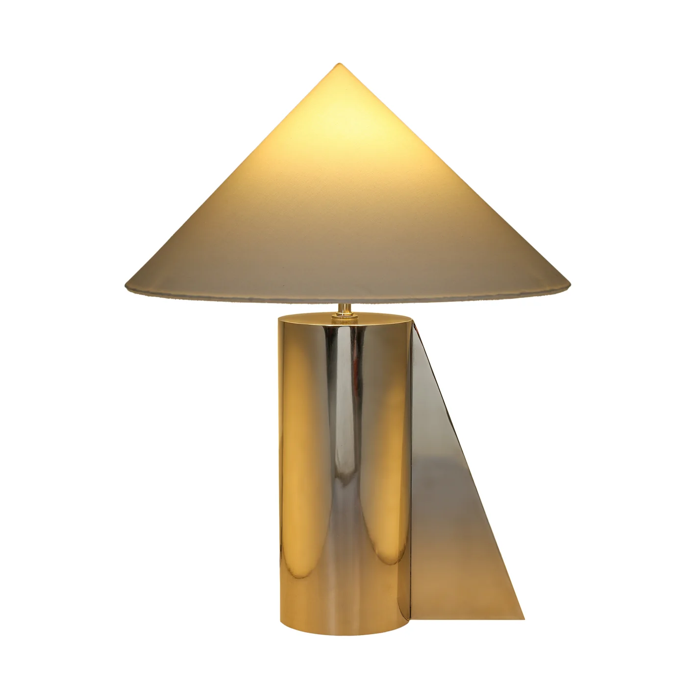 Geo Angled Chrome Table Lamp 지오 앵글 크롬 테이블 램프
