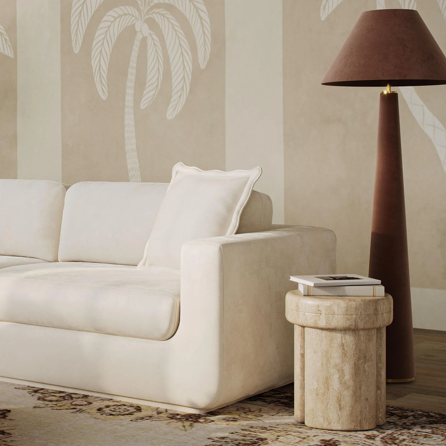 Graham Velvet Floor Lamp 그레이엄 벨벳 플로어 램프