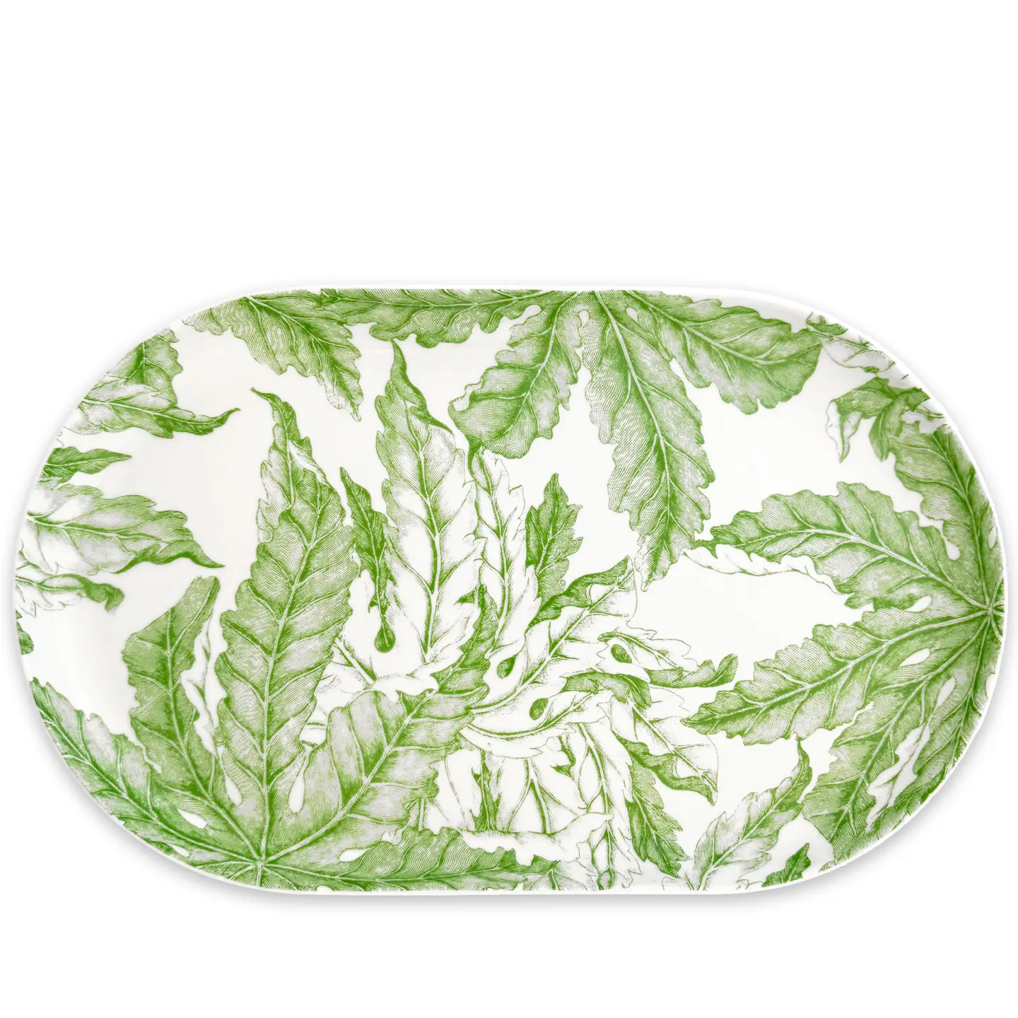 Freya Large Coupe Oval Platter (Caskata) 오벌 쿠페 도자기 플래터
