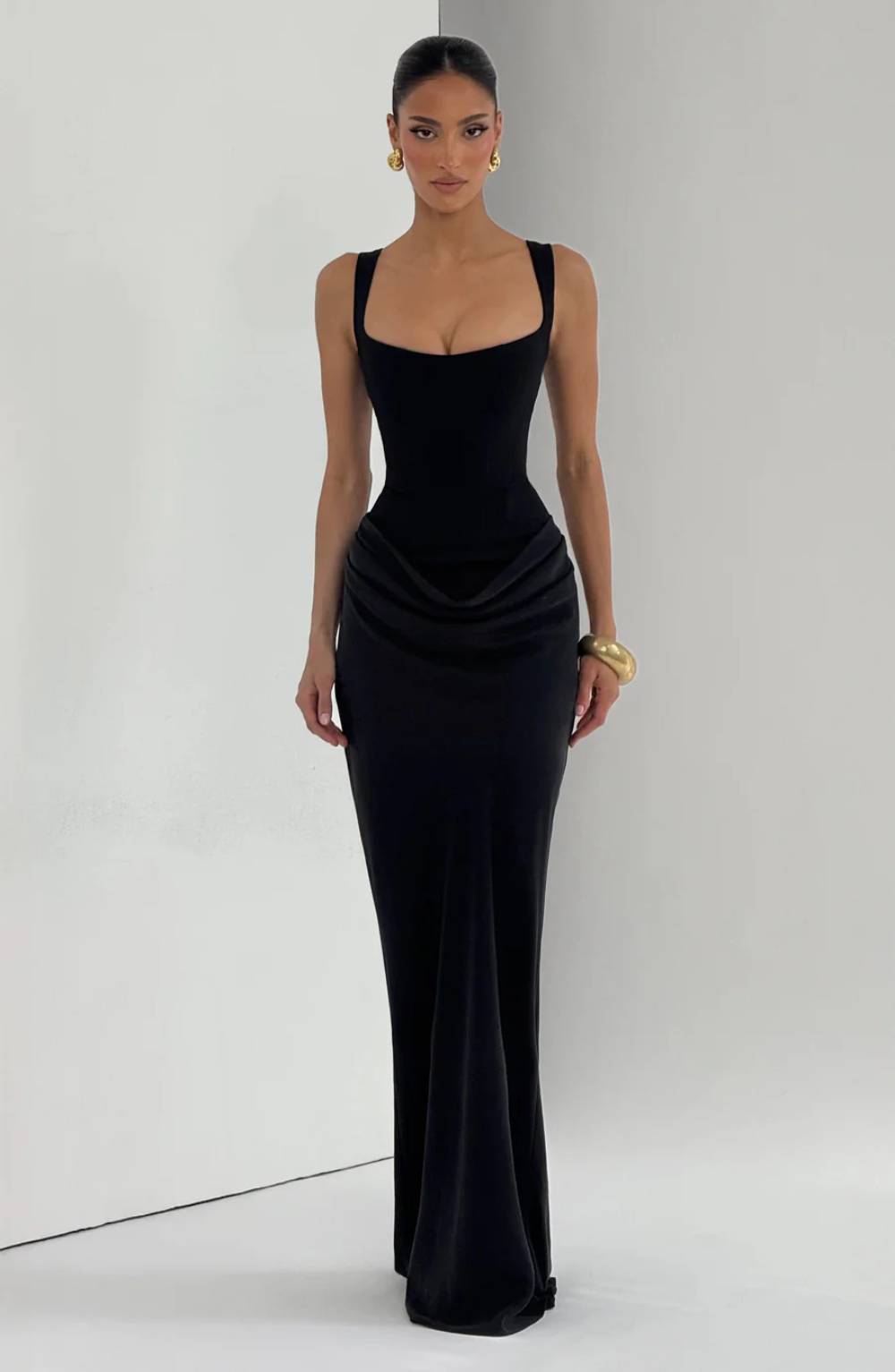Cornelia Maxi Dress - black