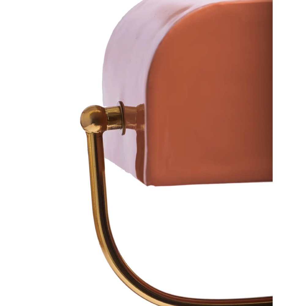 Terracotta & Gold Desk Lamp 테라코타 & 골드 데스크 테이블 램프