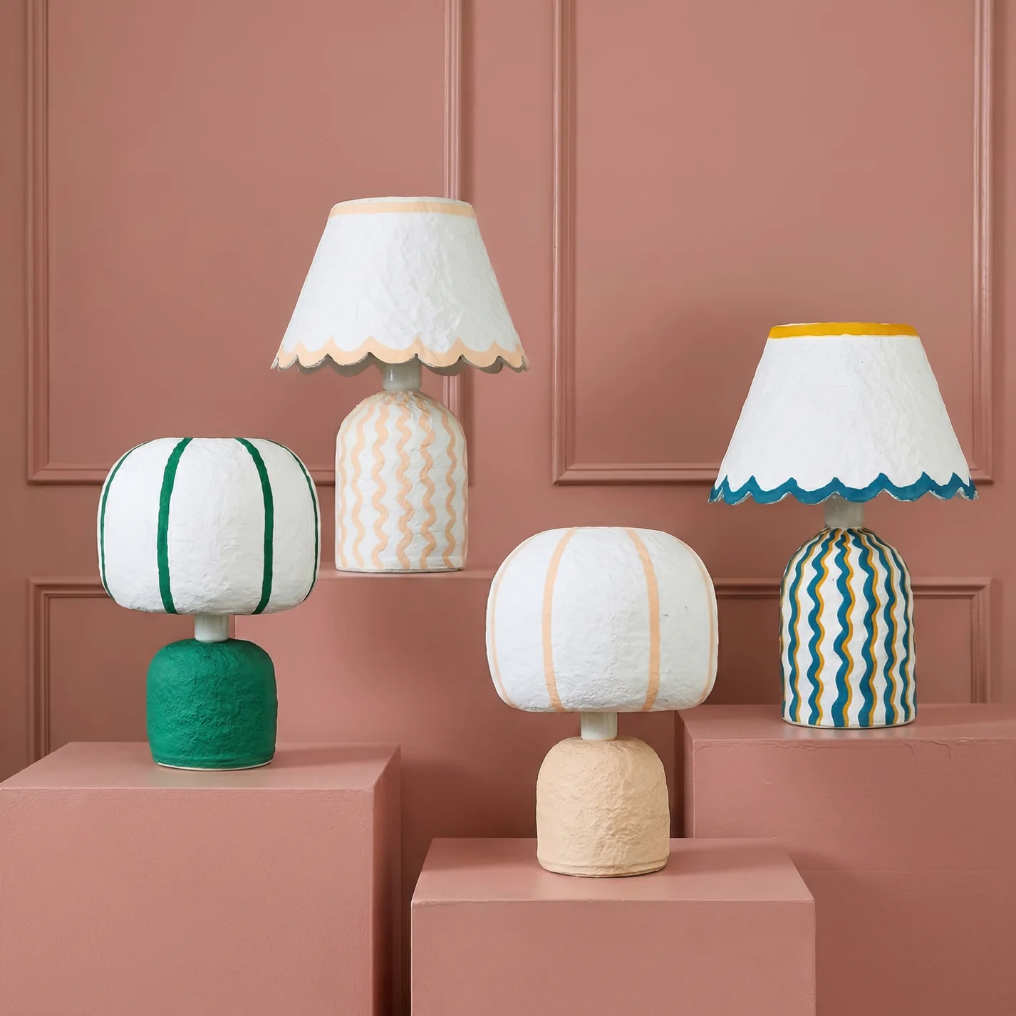 Blum Cotton Macha Table Lamp 블룸 코튼 마차 테이블 램프