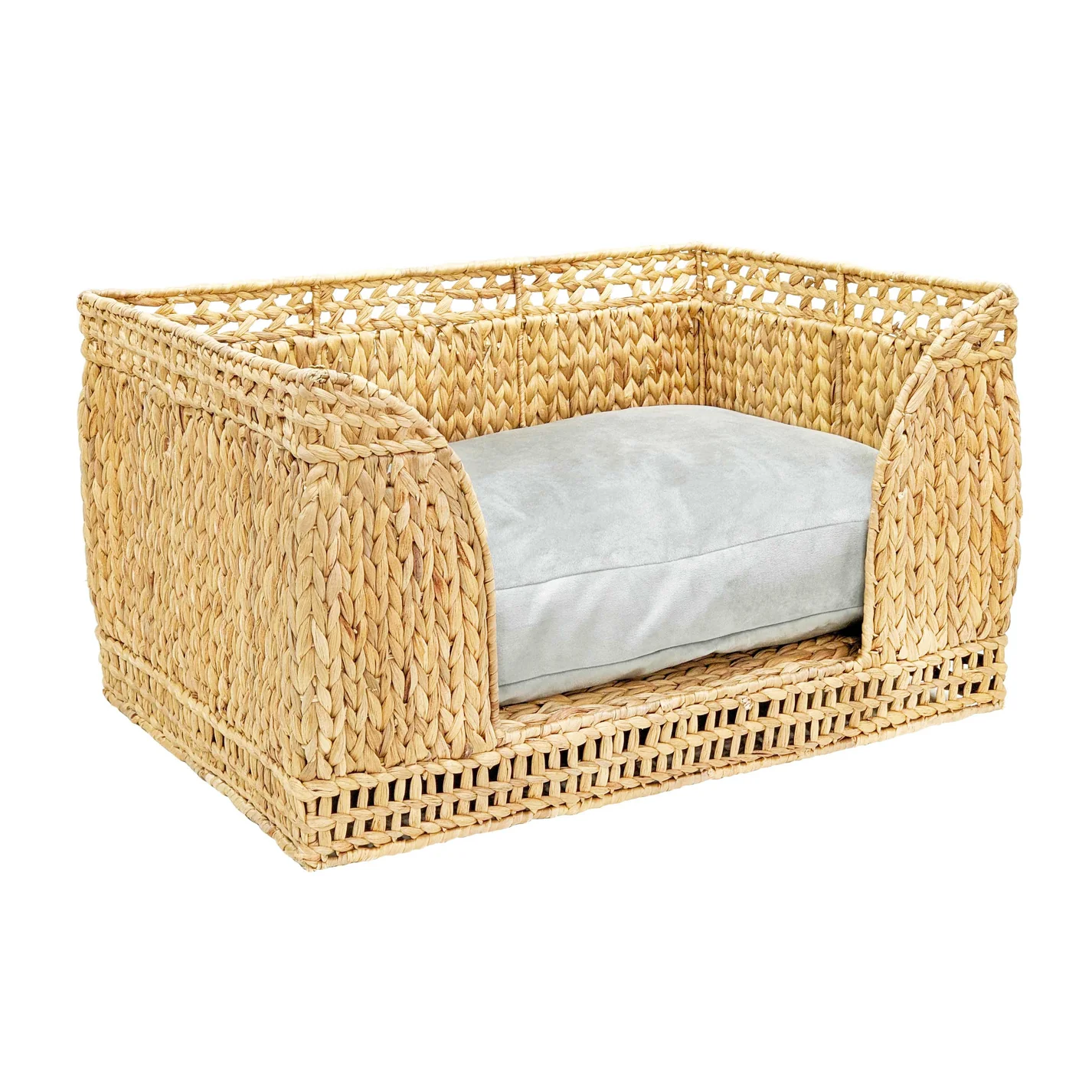 Milou Natural Rattan Small Pet Bed 밀로우 내추럴 라탄 애완동물 침대