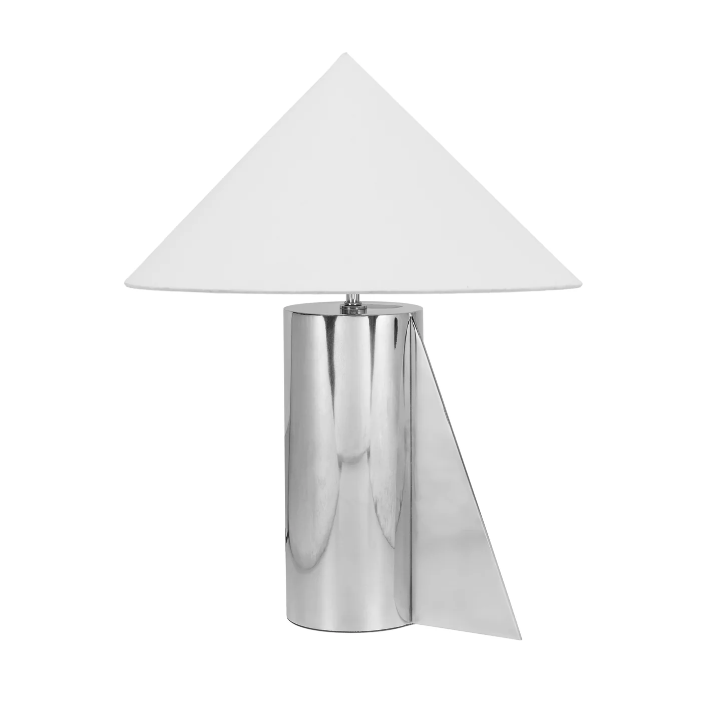 Geo Angled Chrome Table Lamp 지오 앵글 크롬 테이블 램프