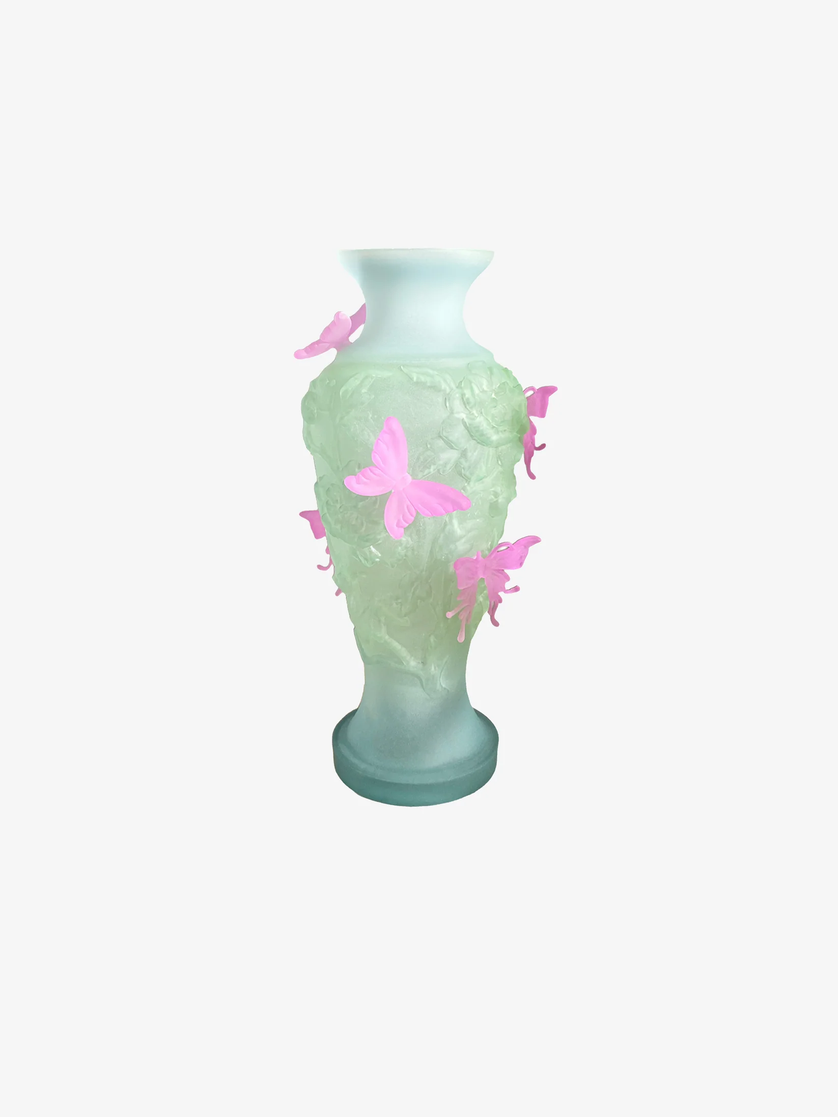 GREEN PAPILLO VIF VASE 녹색 파필로 비프 꽃병