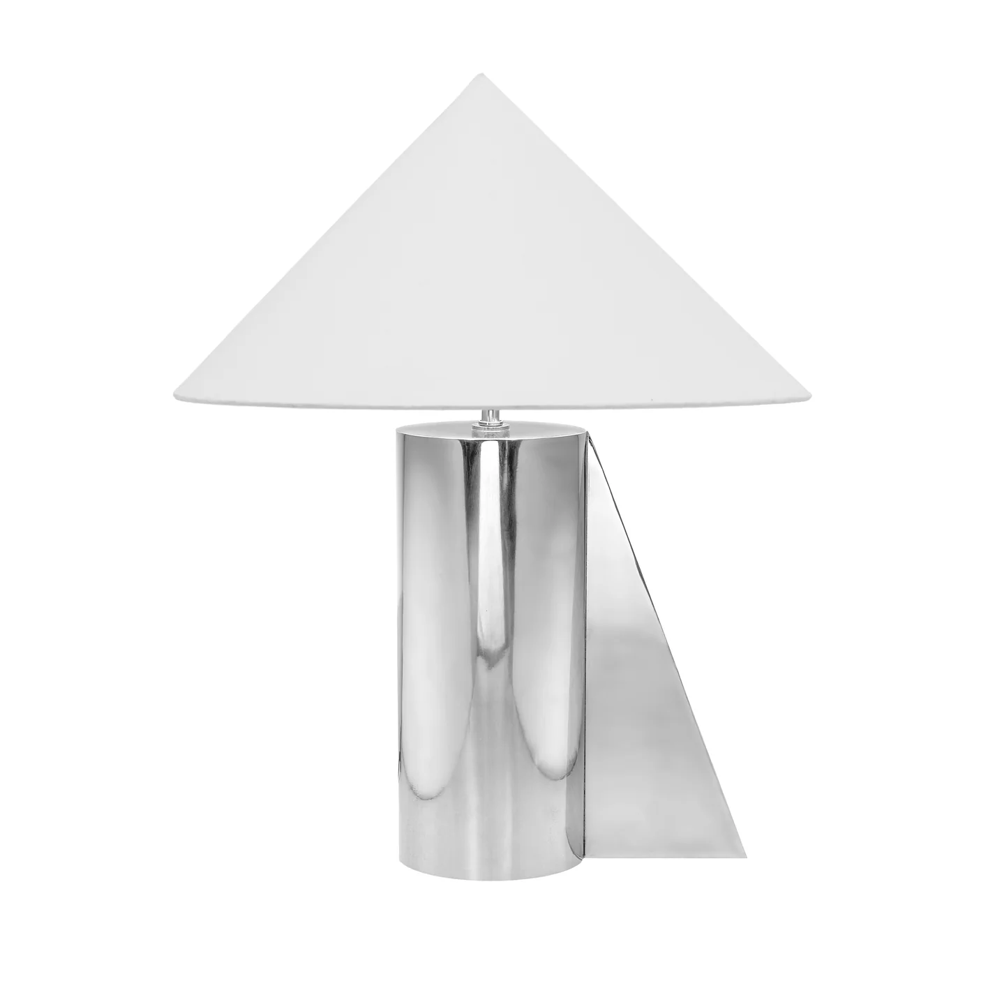 Geo Angled Chrome Table Lamp 지오 앵글 크롬 테이블 램프