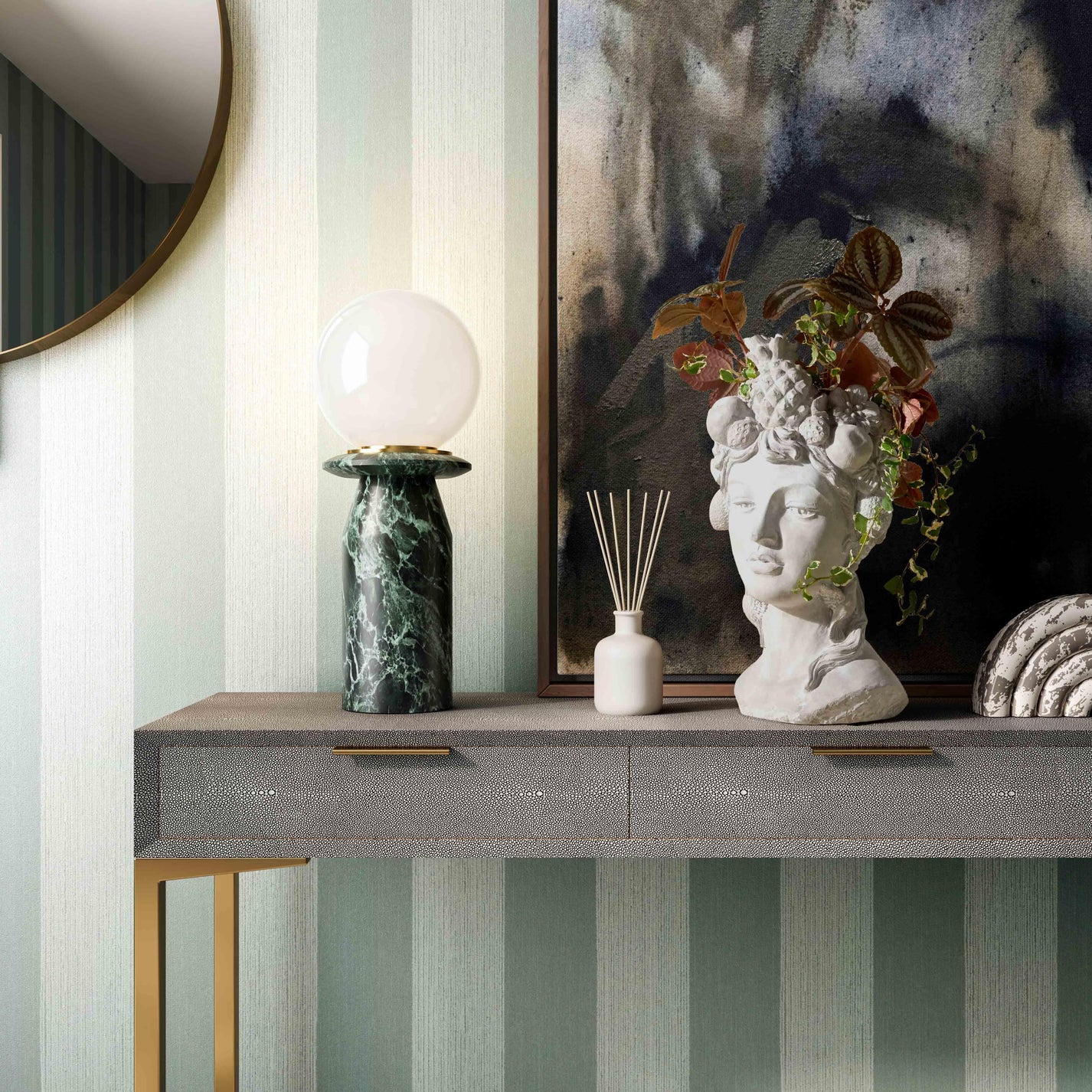 Globe Marble Lamp 글로브 마블 램프