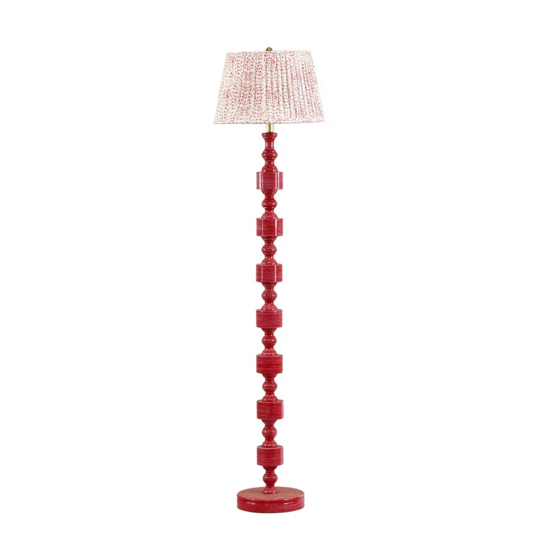 Peggy Pink Spotted Floor Lamp 페기 핑크 얼룩무늬 바닥 램프