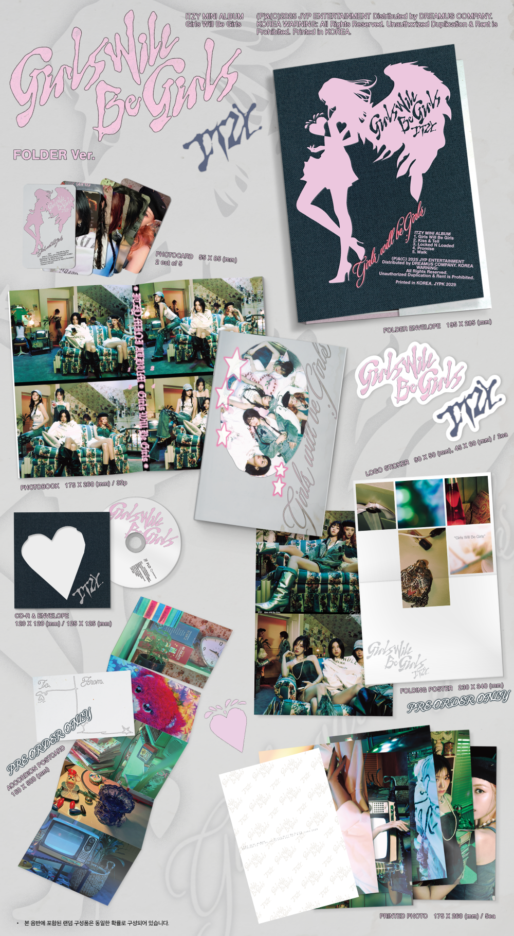 ITZY - [Girls Will Be Girls] (PLATFORM ALBUM) (POCAALBUM)