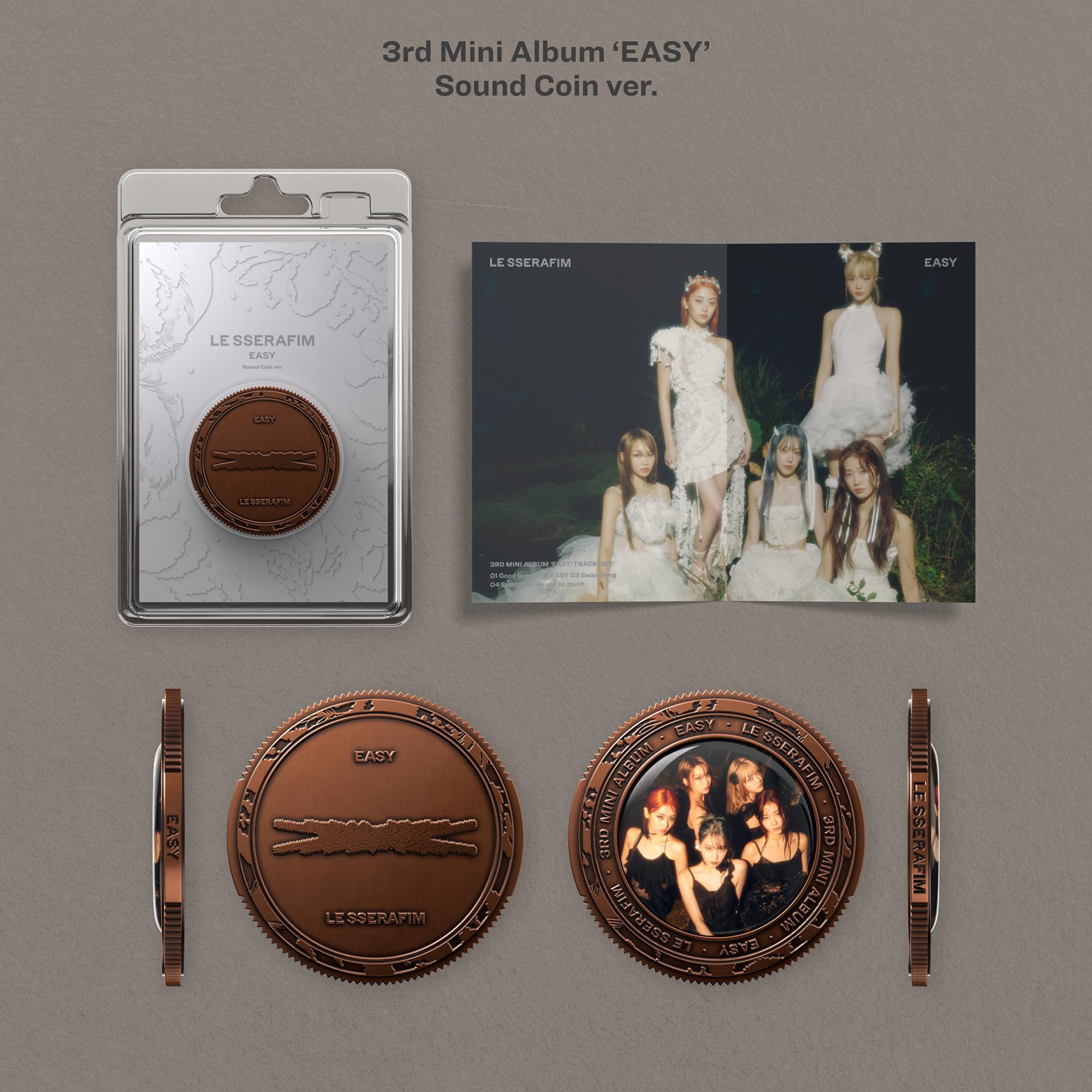 (PRE-ORDER) LE SSERAFIM - 2nd Mini Album 'ANTIFRAGILE' (Sound Coin ver.)