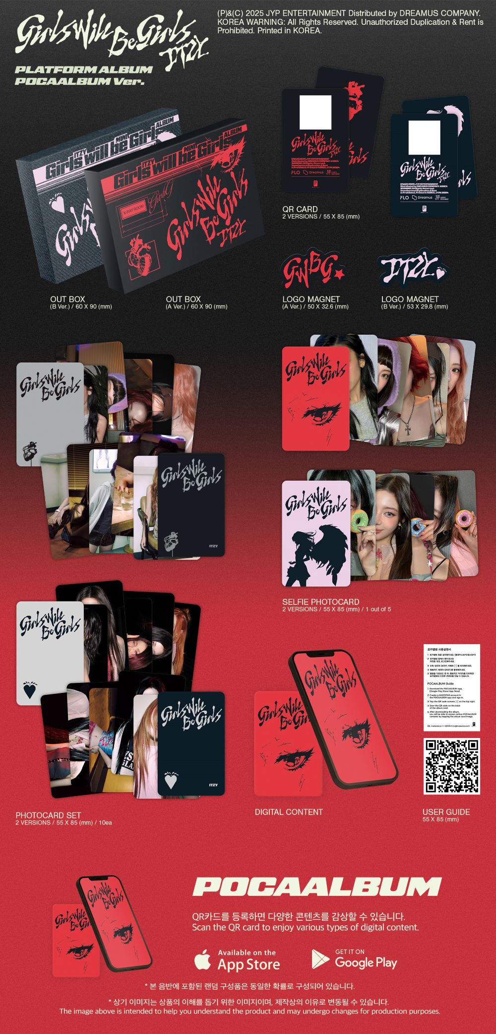 ITZY - [Girls Will Be Girls] (PLATFORM ALBUM) (POCAALBUM)