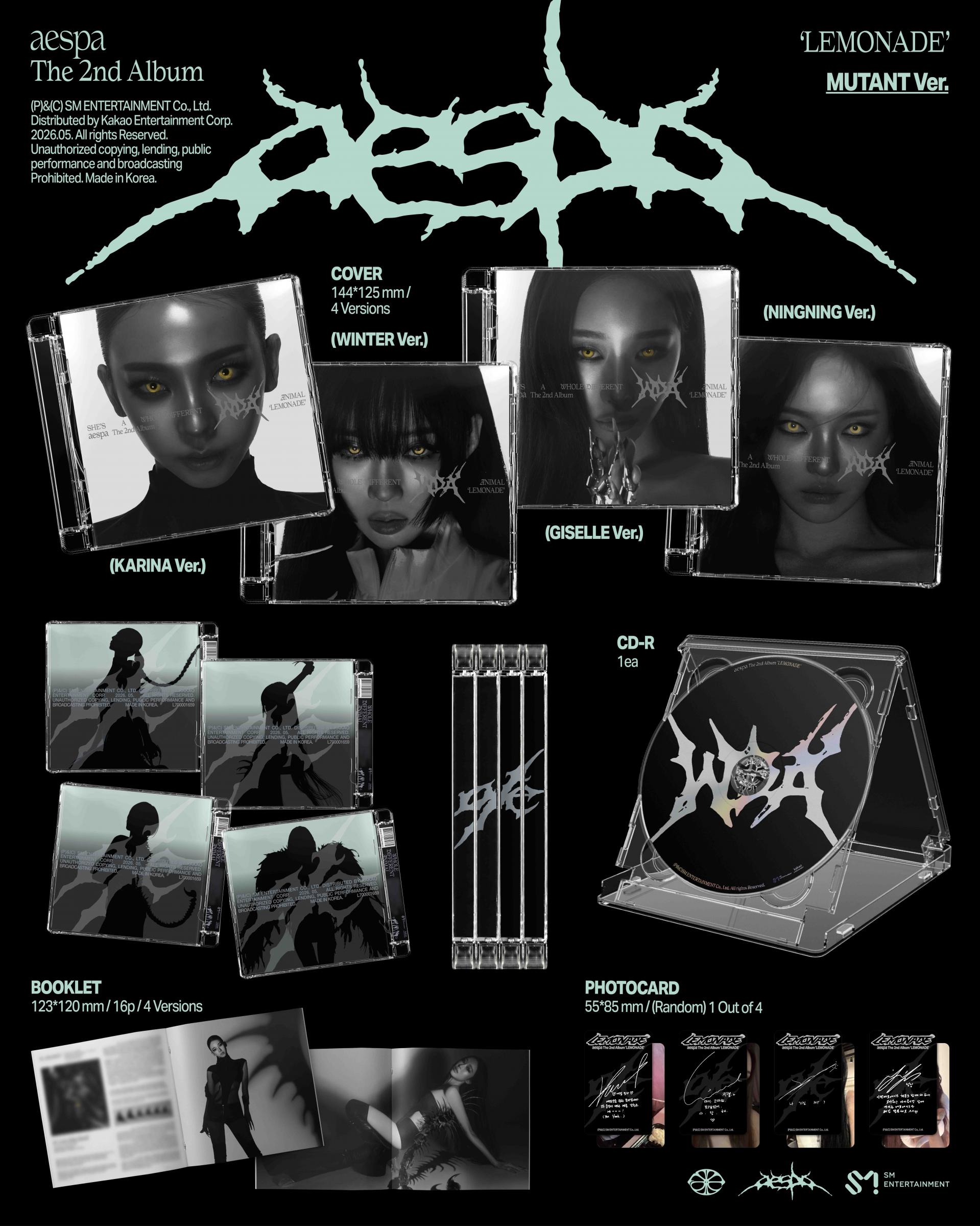 (PRE-ORDER) aespa - LEMONADE