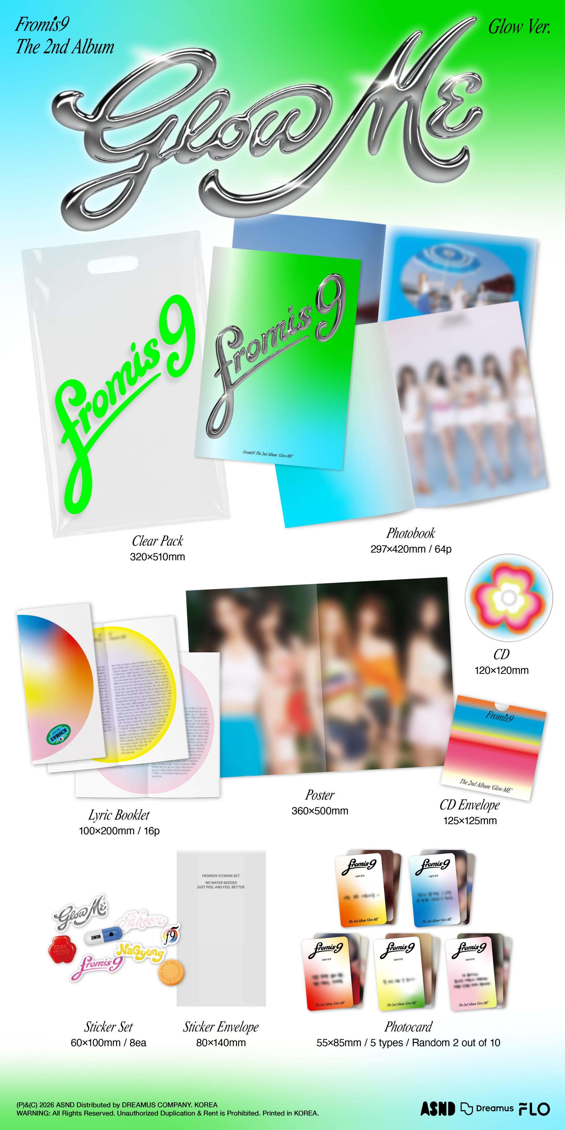 (PRE-ORDER) fromis_9 - Glow ME (Fruit Ver.)