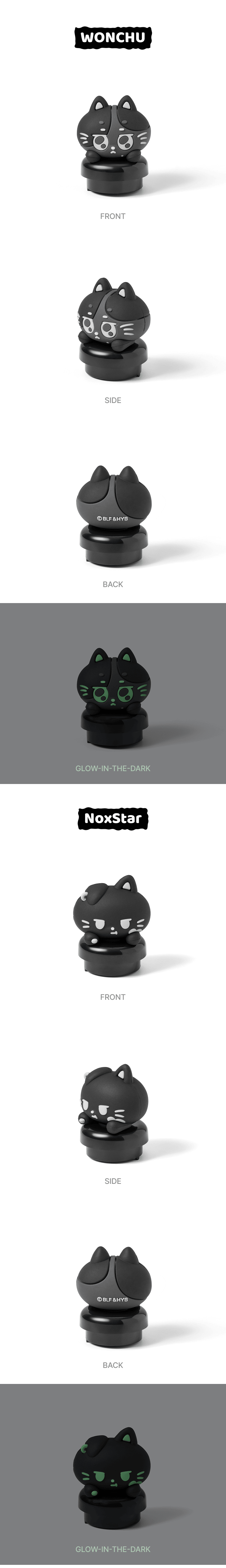 ENHYPEN - [SPOOKY ENCHIN] Official Light Stick Deco Figure