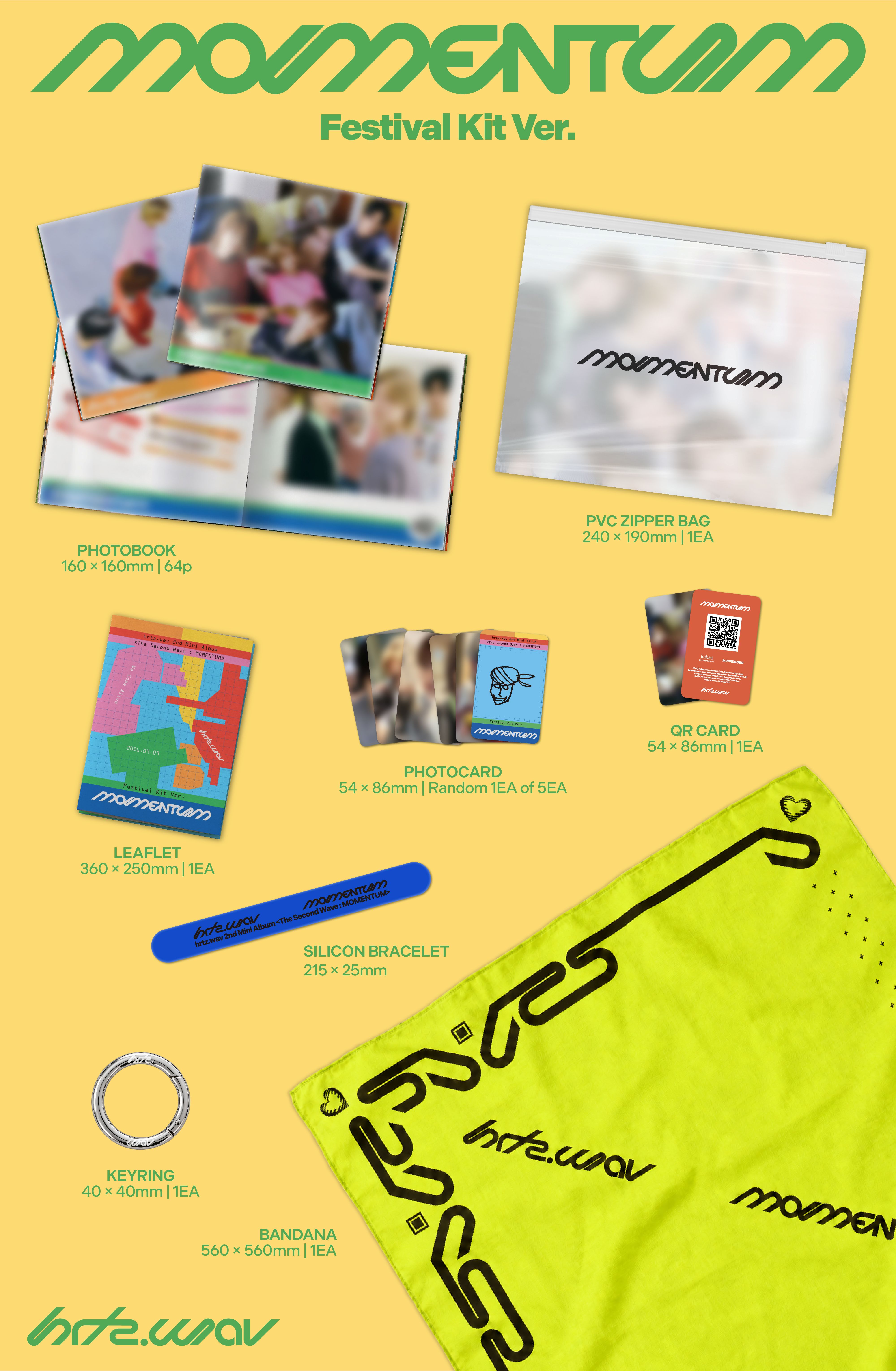 (PRE-ORDER) hrtz.wav [The Second Wave : MOMENTUM] (Festival Kit Ver.)