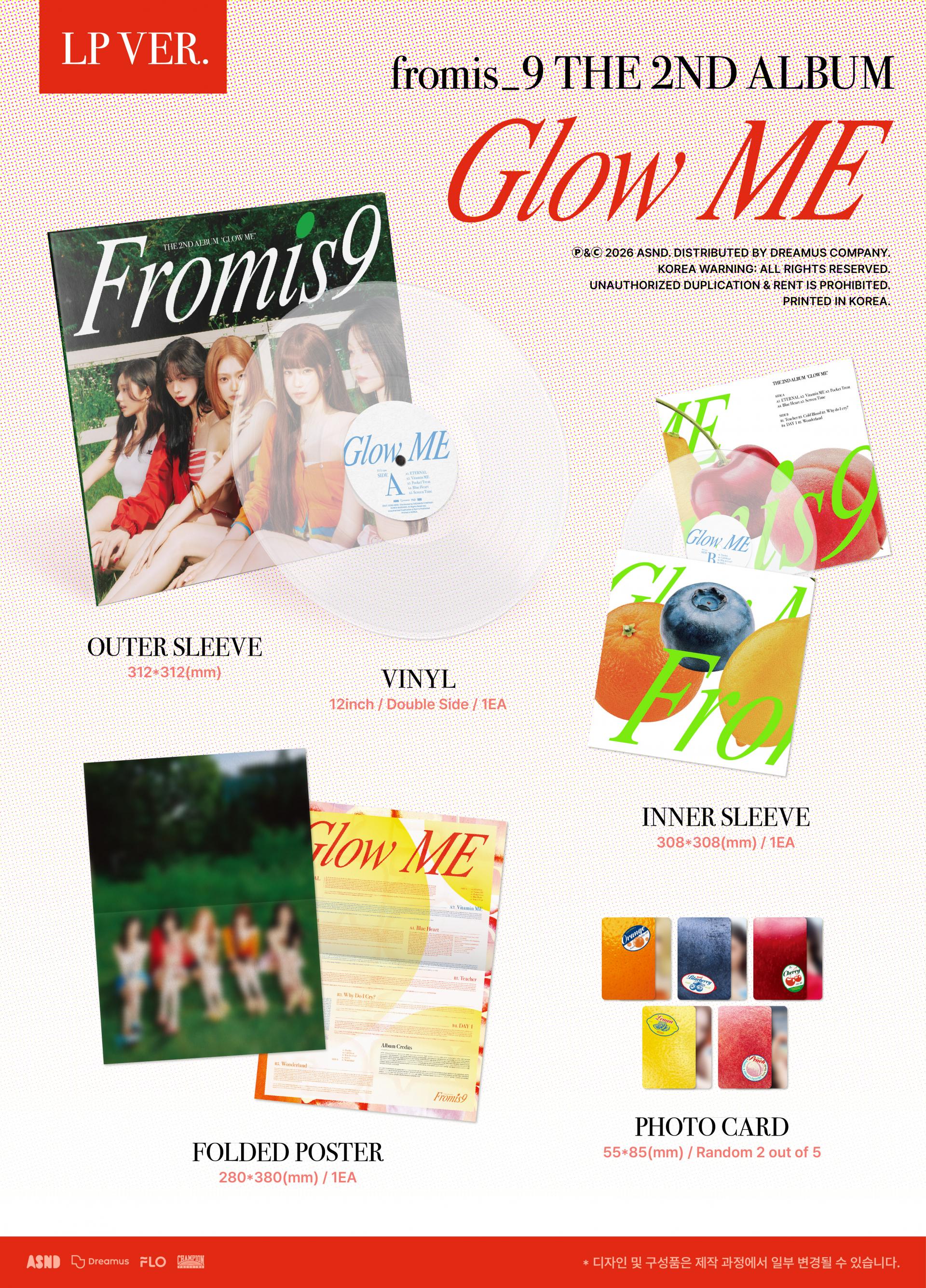 fromis_9 - 2nd Album [Glow ME] (LP Ver.)