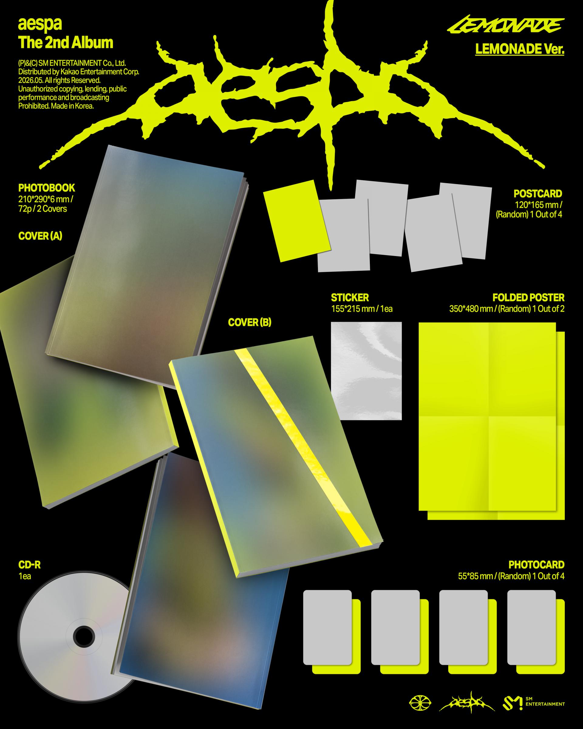 (PRE-ORDER) aespa - LEMONADE