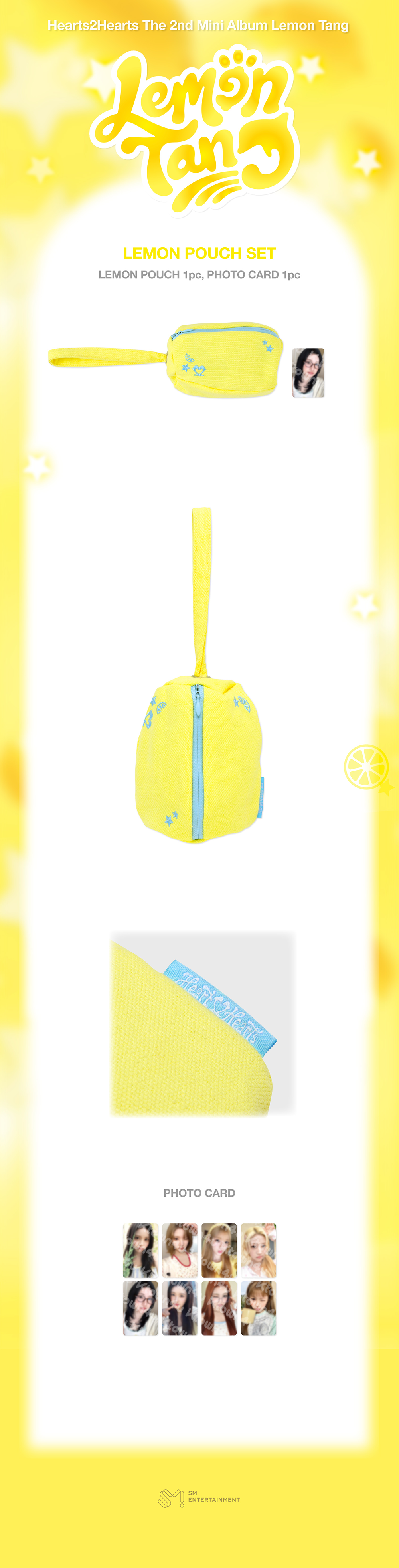 Hearts2Hearts - [2nd Mini Album [Lemon Tang] MD] PHOTO KIT