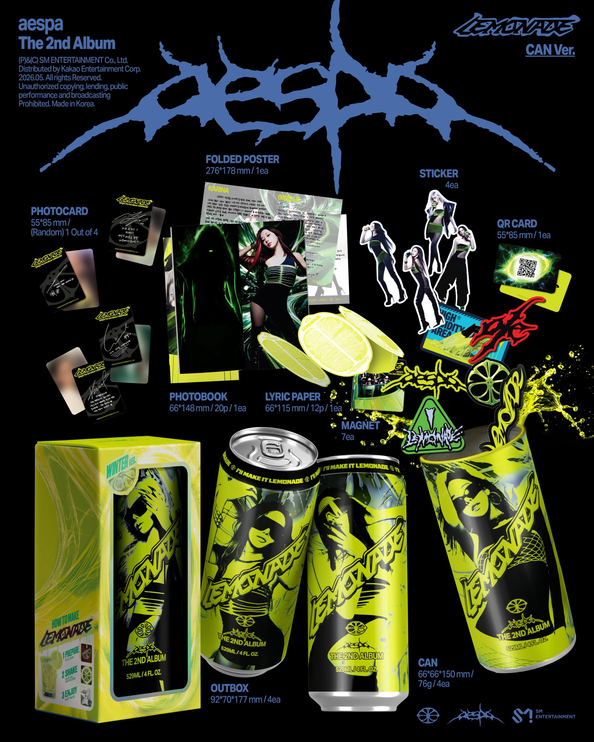 (PRE-ORDER) aespa - LEMONADE