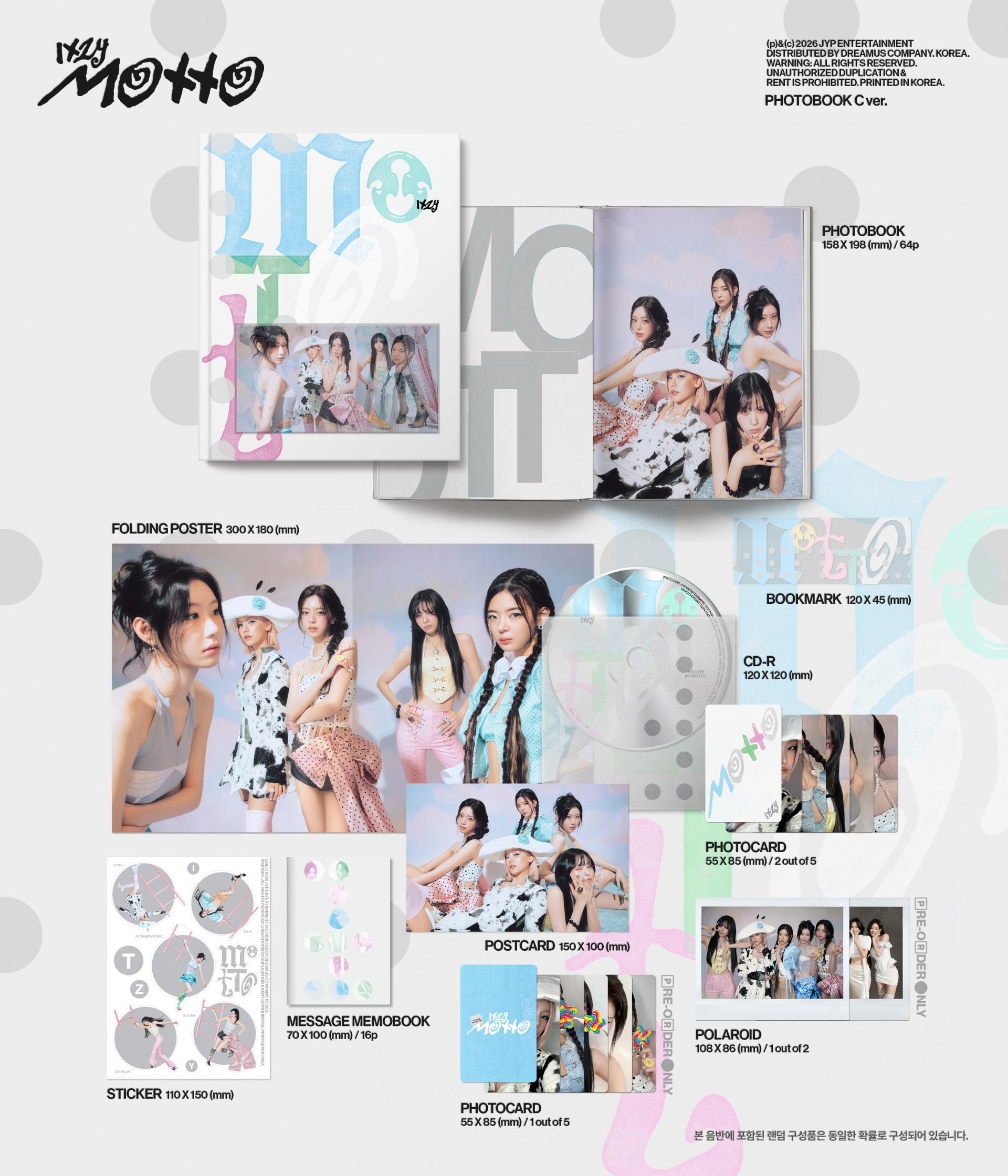(PRE-ORDER) ITZY - [Motto] (PHOTOBOOK Ver.)