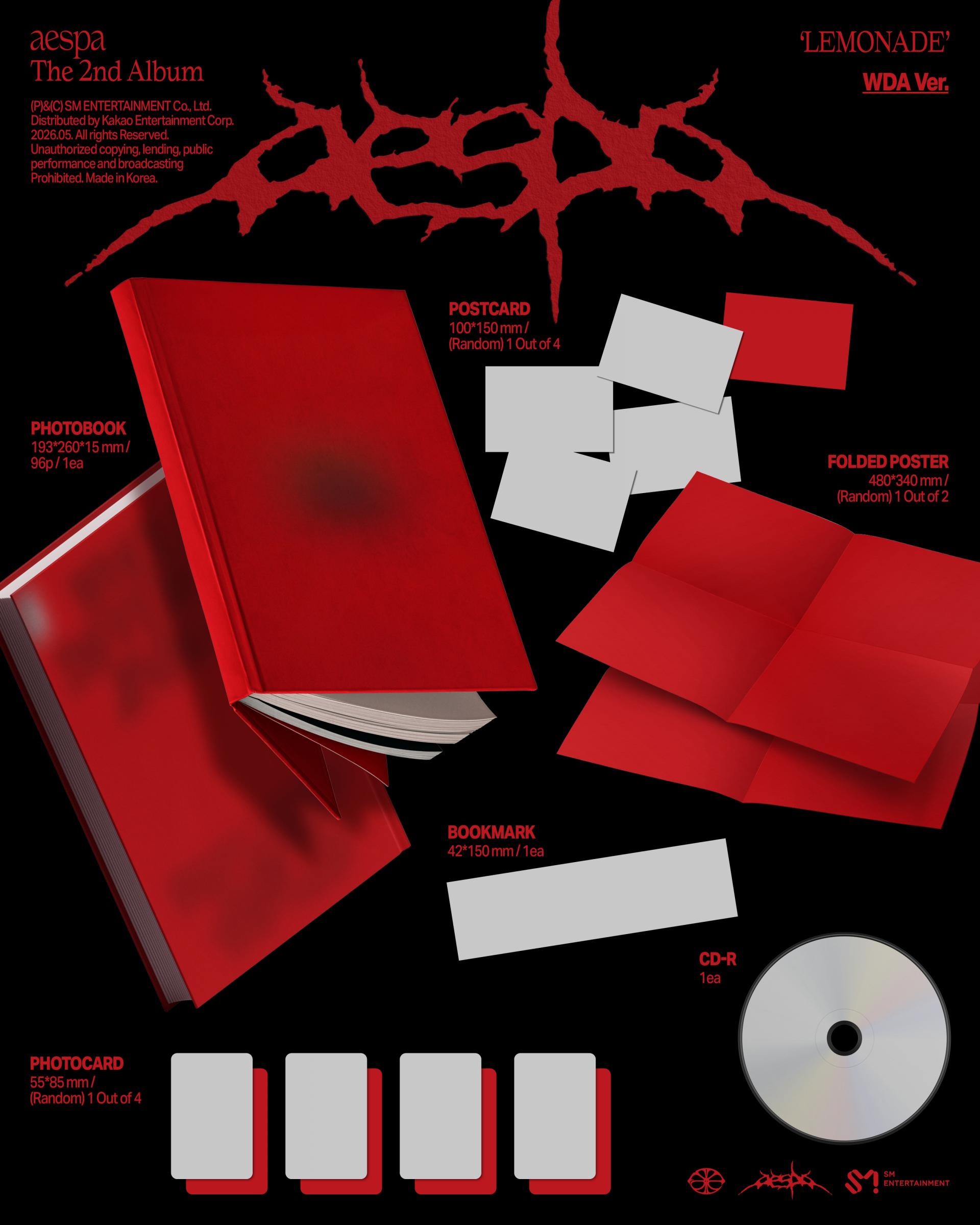 (PRE-ORDER) aespa - LEMONADE