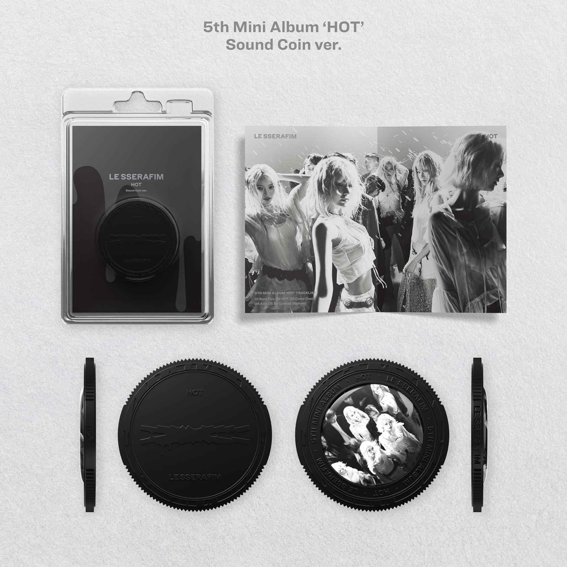 (PRE-ORDER) LE SSERAFIM - 2nd Mini Album 'ANTIFRAGILE' (Sound Coin ver.)