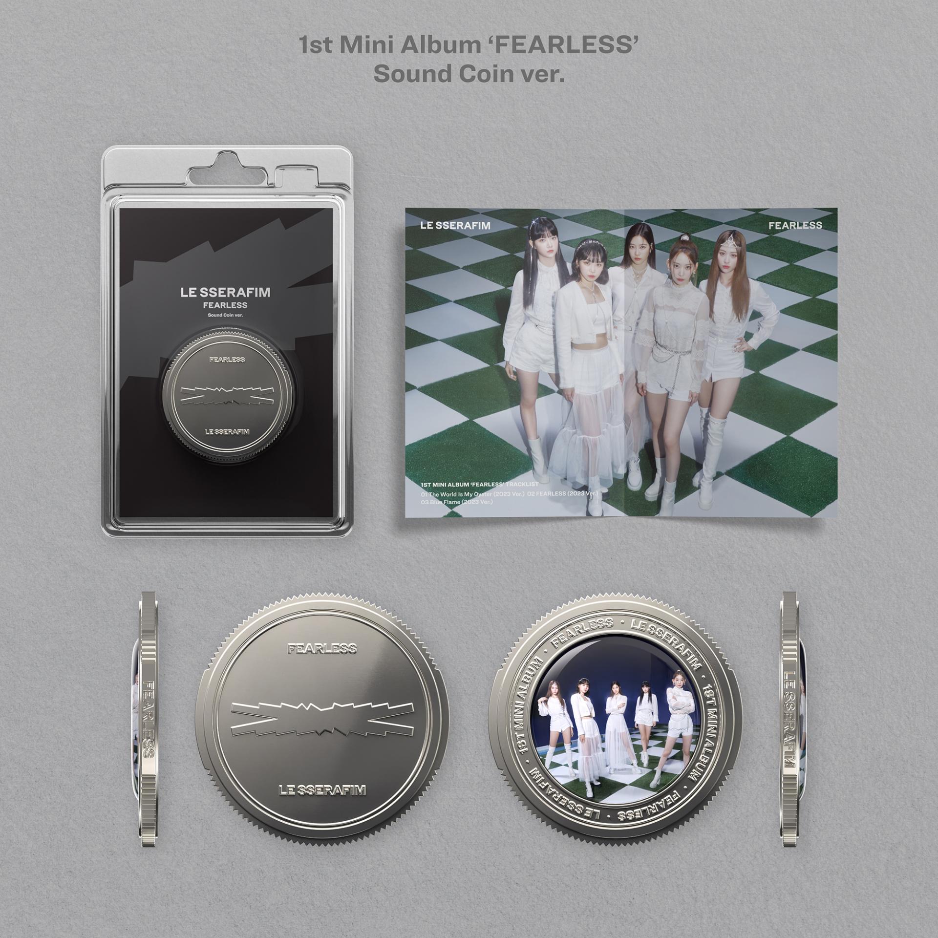 (PRE-ORDER) LE SSERAFIM - 2nd Mini Album 'ANTIFRAGILE' (Sound Coin ver.)