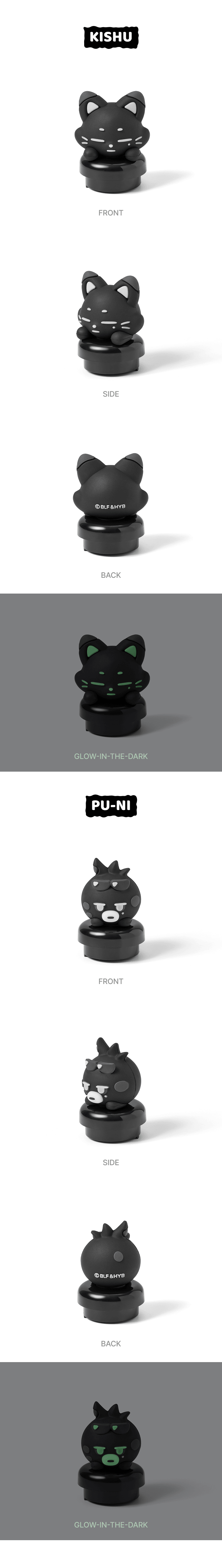 ENHYPEN - [SPOOKY ENCHIN] Official Light Stick Deco Figure