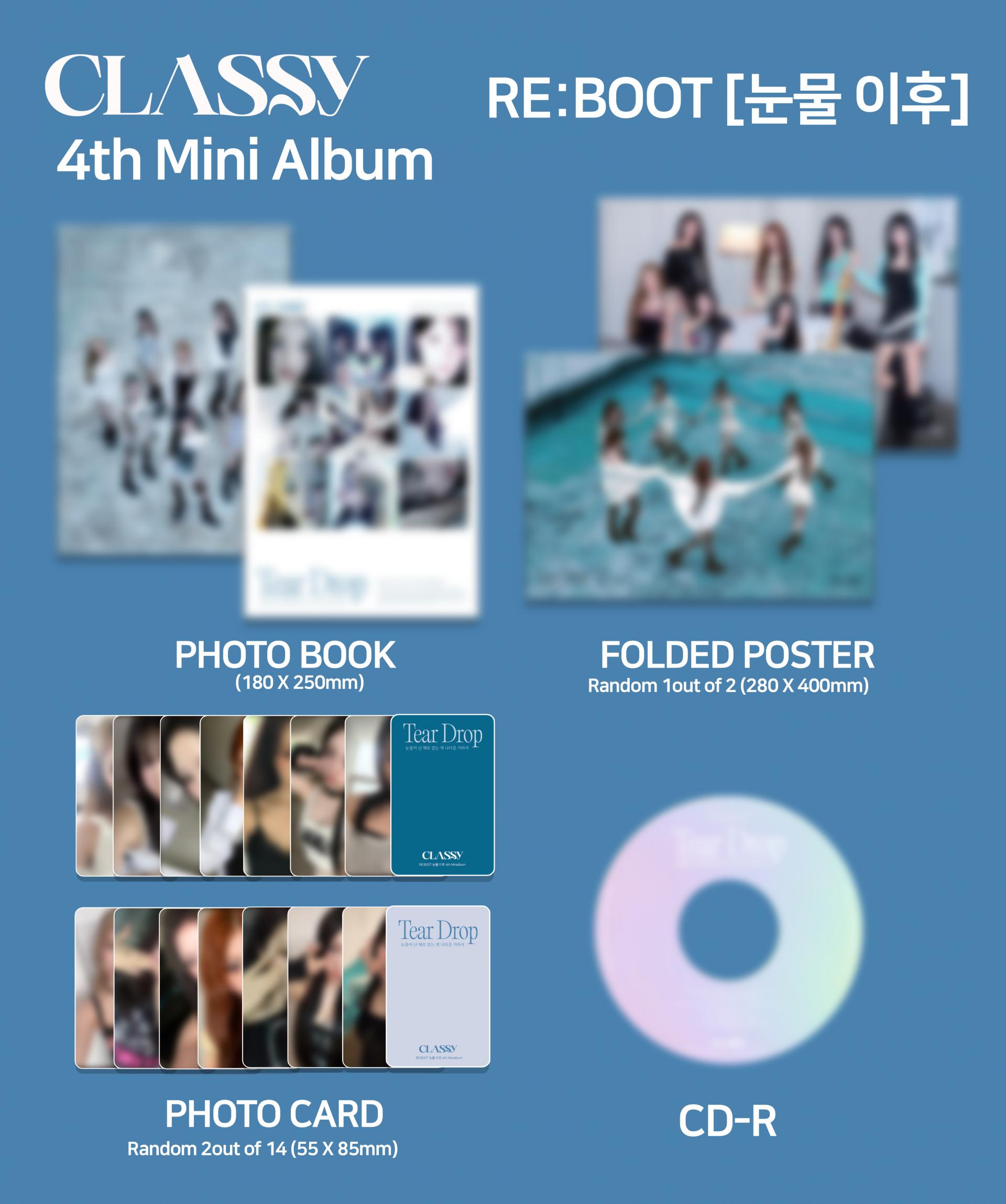 (PRE-ORDER) CLASSy - RE:BOOT [AFTER THE TEARS]