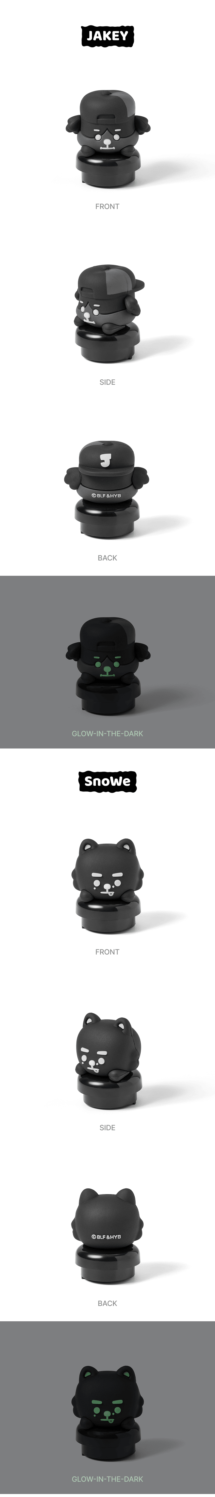 ENHYPEN - [SPOOKY ENCHIN] Official Light Stick Deco Figure