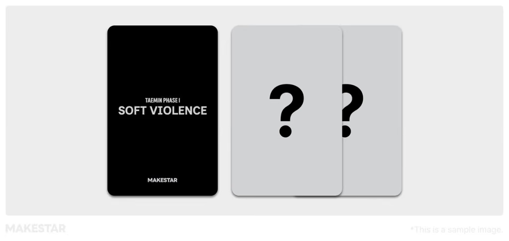 (POB) TAEMIN (SHINee) - PHASE I : Soft Violence (PHOTO BOOK Ver.)