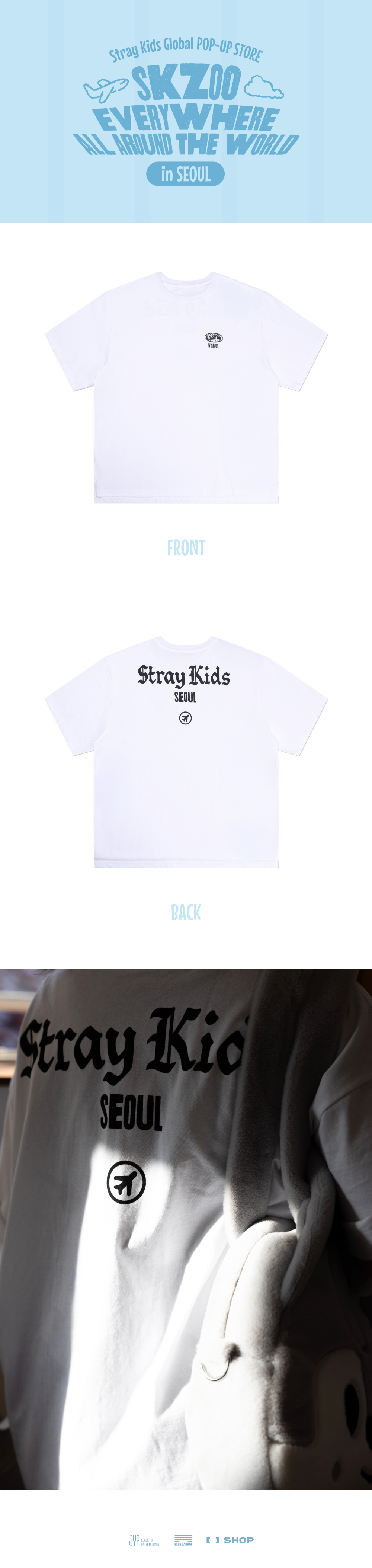 T-SHIRT SEOUL Ver. - SKZOO Everywhere All Around The World