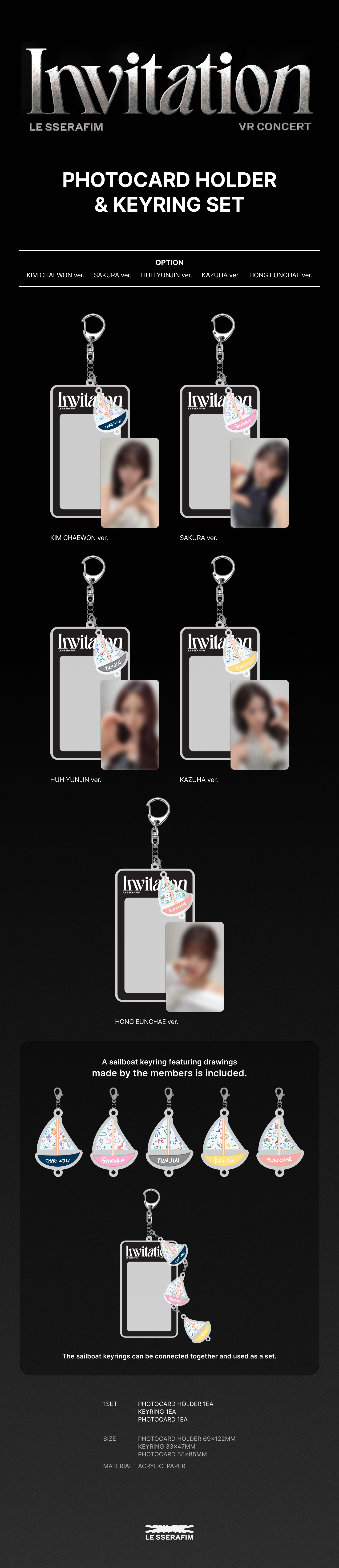 (PRE-ORDER) LE SSERAFIM - [[Invitation] VR CONCERT] View Master