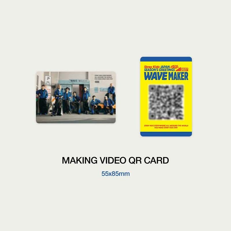 (POB) Stray Kids JAPAN SEASON’S GREETINGS 2027 [WAVE MAKER]