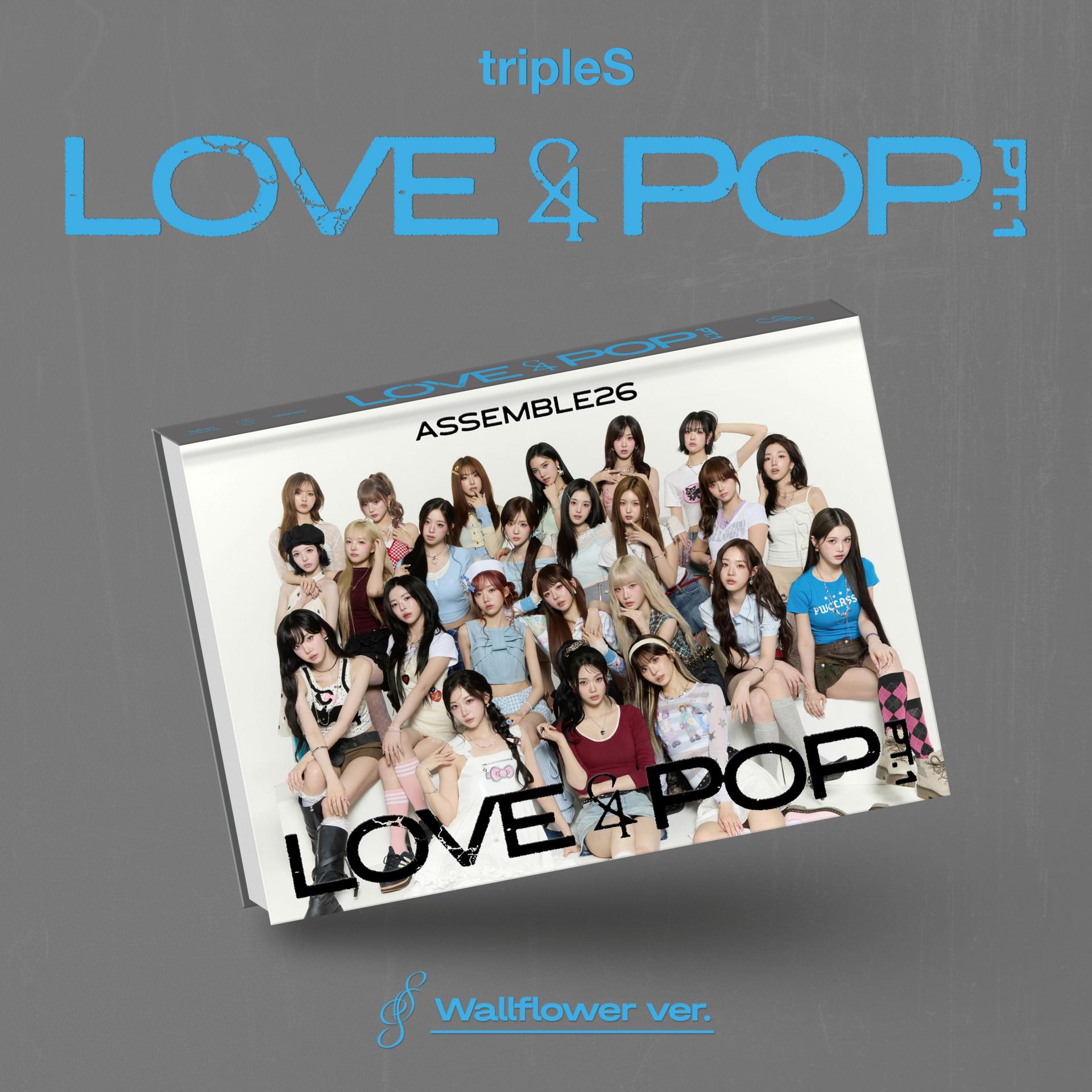 (PRE-ORDER) tripleS - [<LOVE&POP> pt.1] (Objekt Music Album)