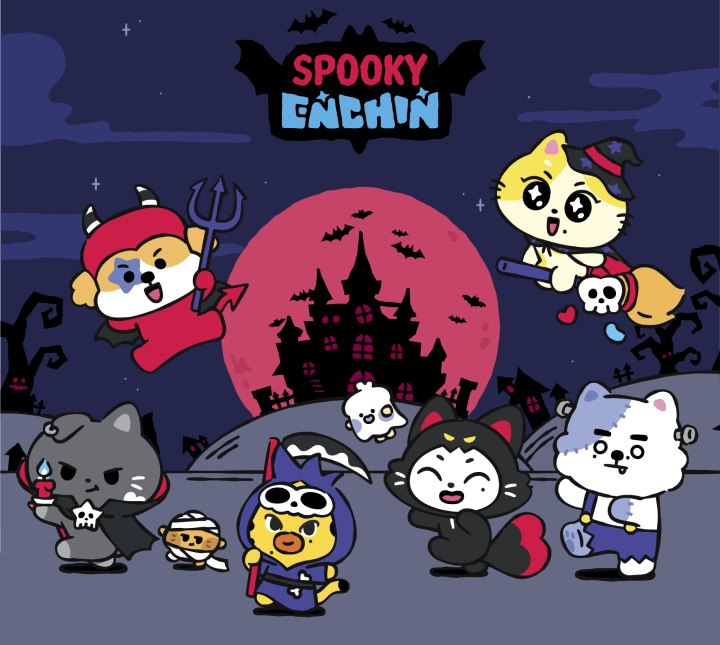 ENHYPEN - [SPOOKY ENCHIN] Spooky Keyring