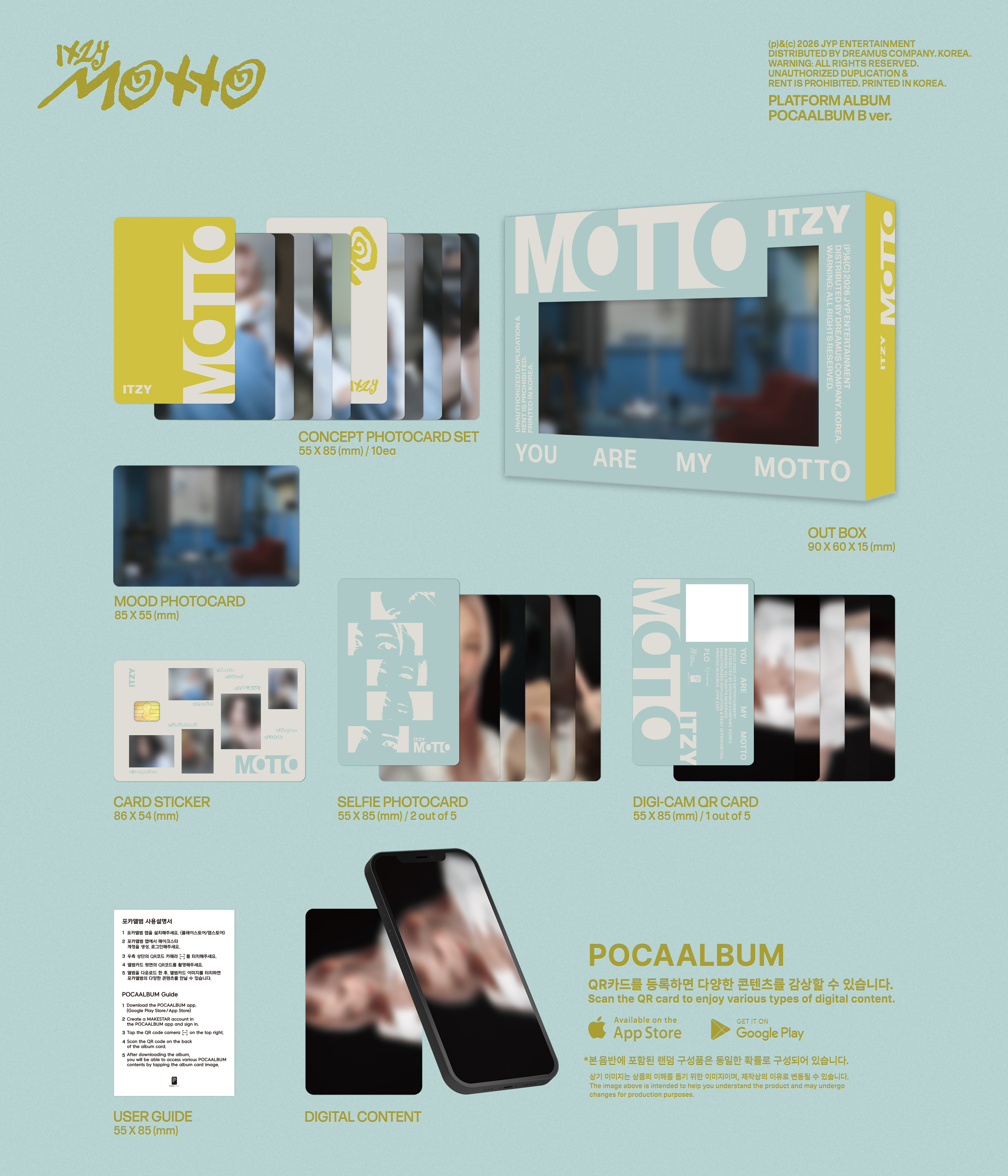 ITZY - [Motto] (POCAALBUM Ver.)