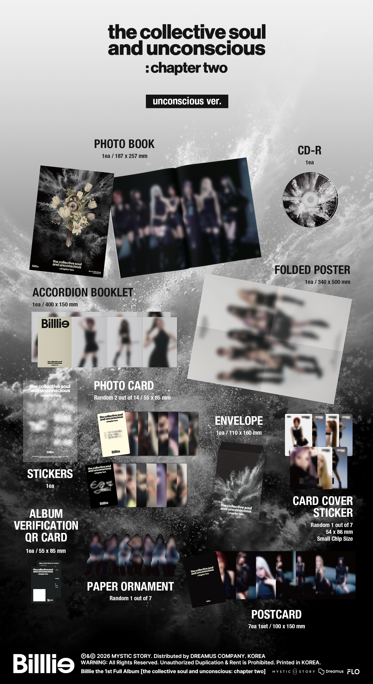 (PRE-ORDER) Billlie - [the collective soul and unconscious: chapter two] (unconscious Ver.)