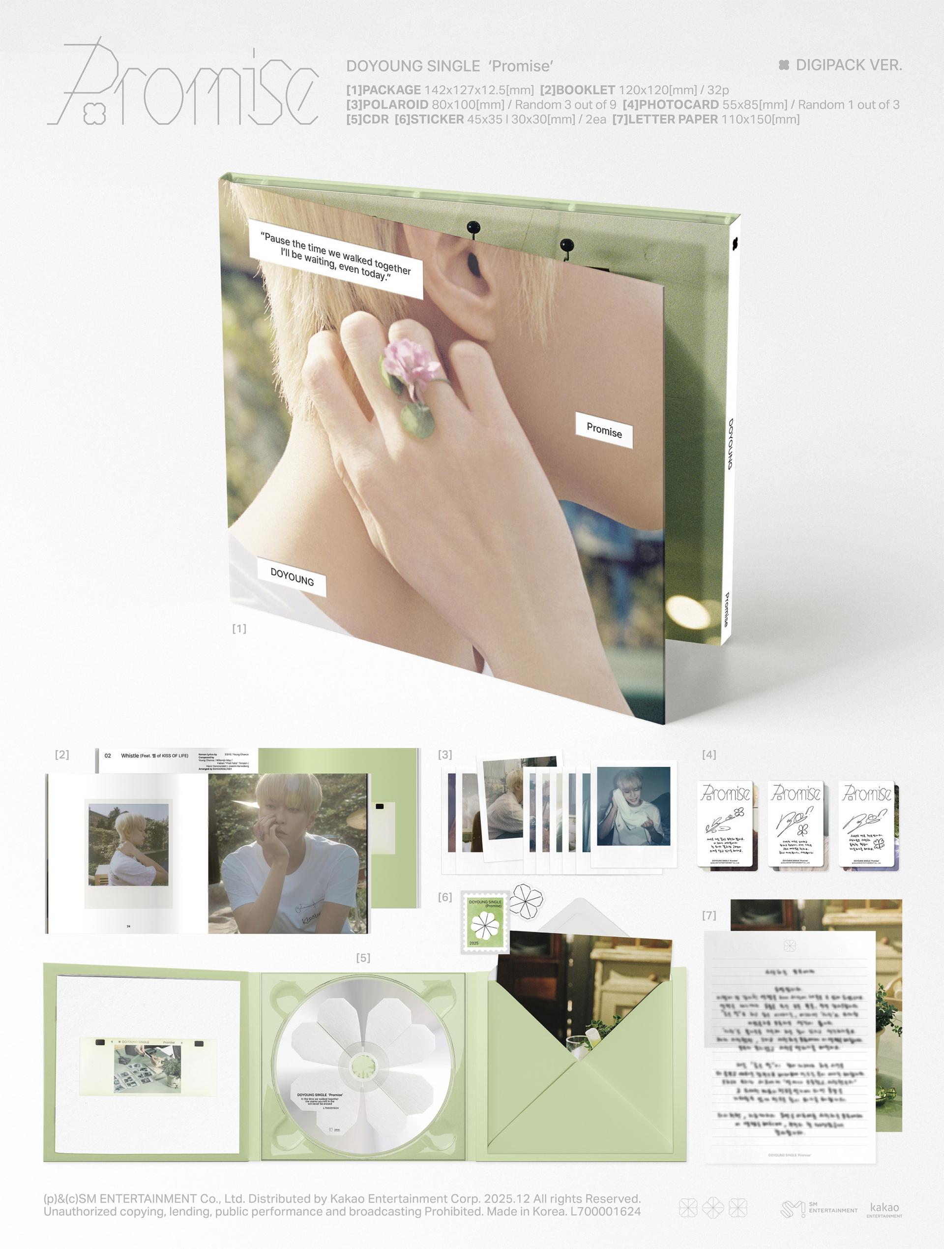 DOYOUNG - Single Album [Promise] (DIGIPACK Ver.)