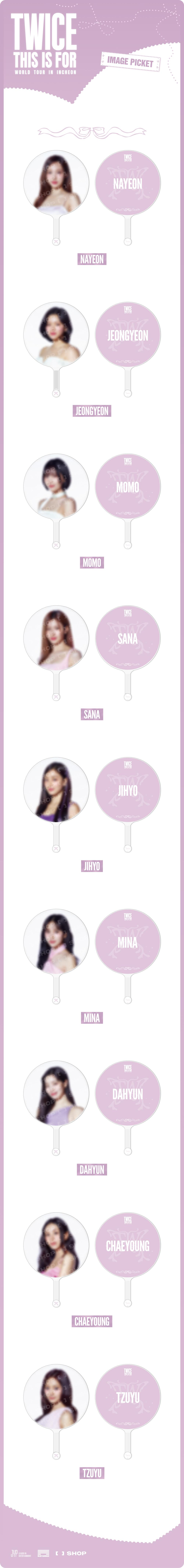 💥RESTOCK💥TWICE - <THIS IS FOR> WORLD TOUR IN INCHEON IMAGE PICKET