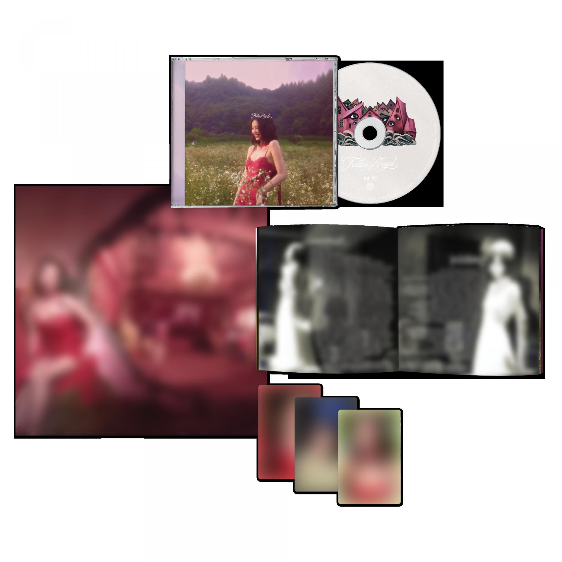 (PRE-ORDER) JENNIE - EP Album [Fallen Angel] (Alt Ver.)
