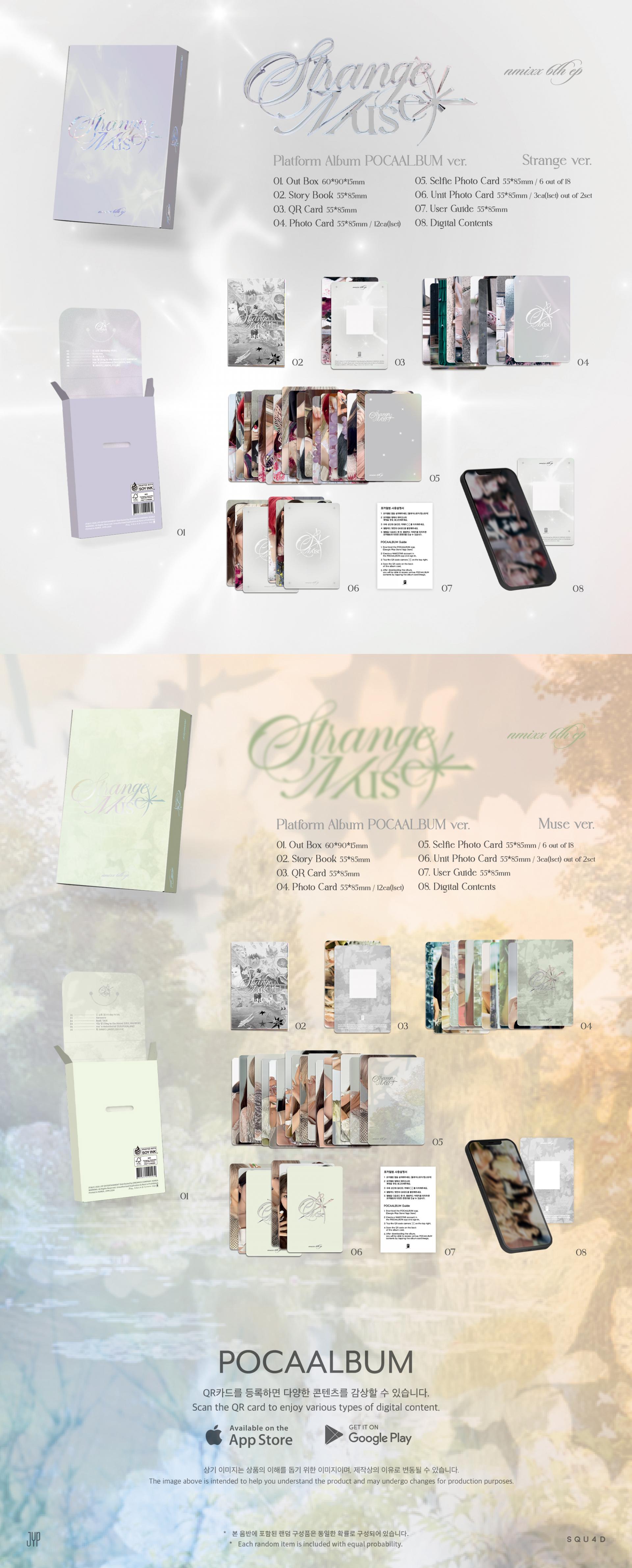 (PRE-ORDER) NMIXX - 6th Mini Album [Strange Muse] (Platform Album POCAALBUM Ver.)