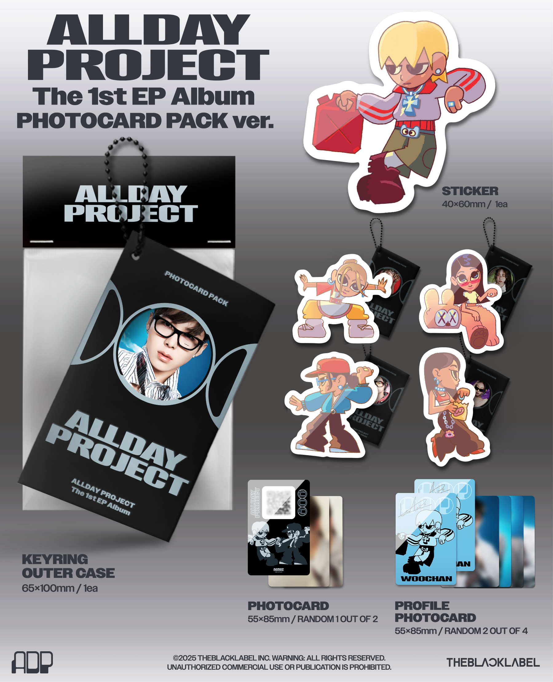 ALLDAY PROJECT - The 1st EP Album [ALLDAY PROJECT] (PHOTOCARD PACK Ver.)