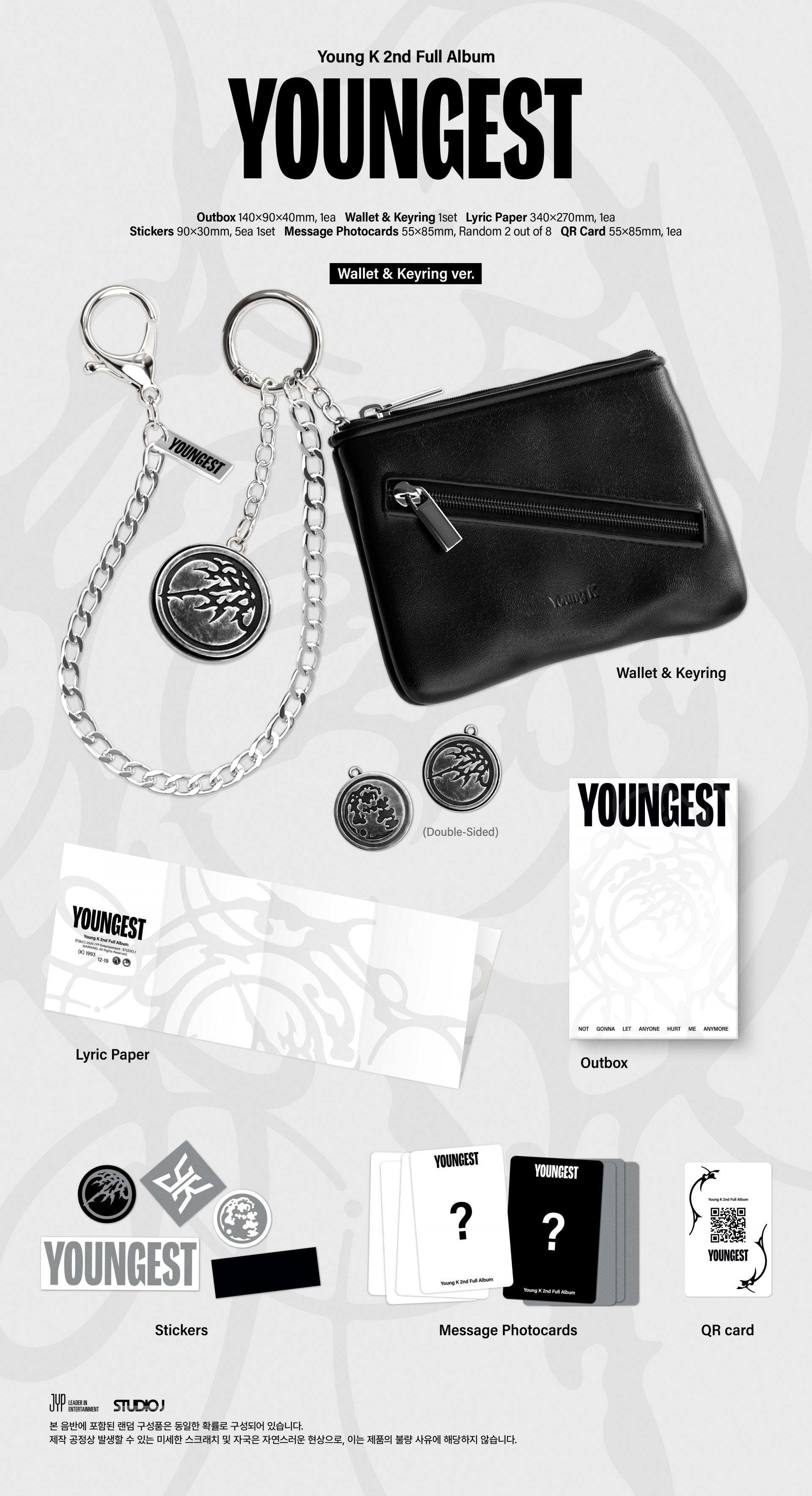 (PRE-ORDER) Young K - 2nd Album [YOUNGEST] (Platform Album FANS Ver.)