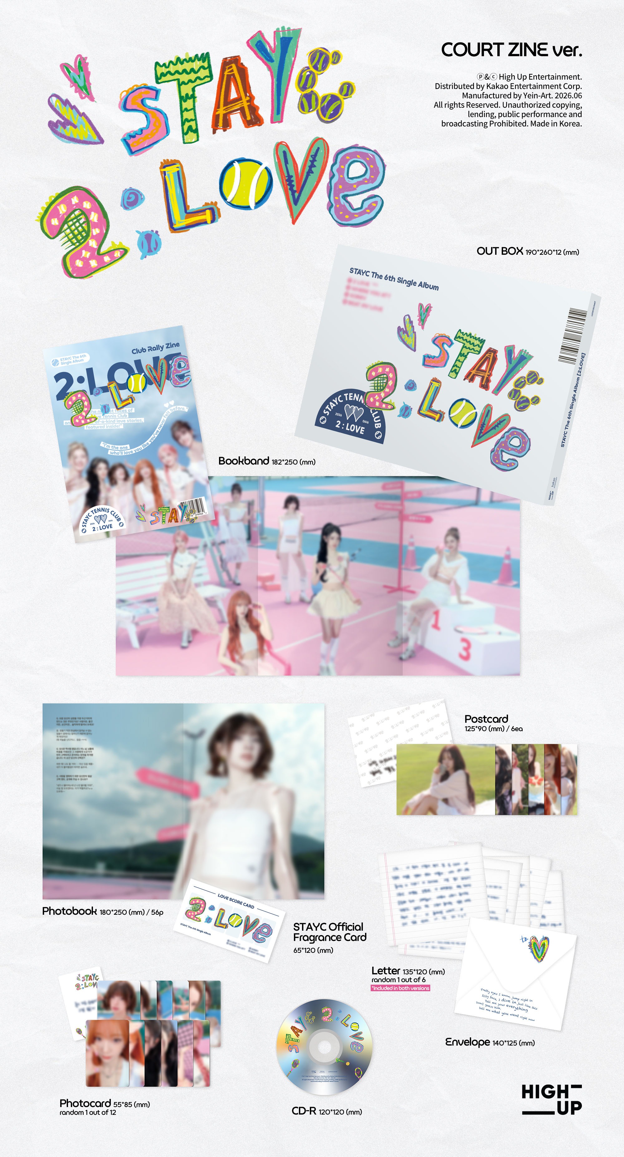 (PRE-ORDER) STAYC - 6th Single : 2:LOVE (Random)